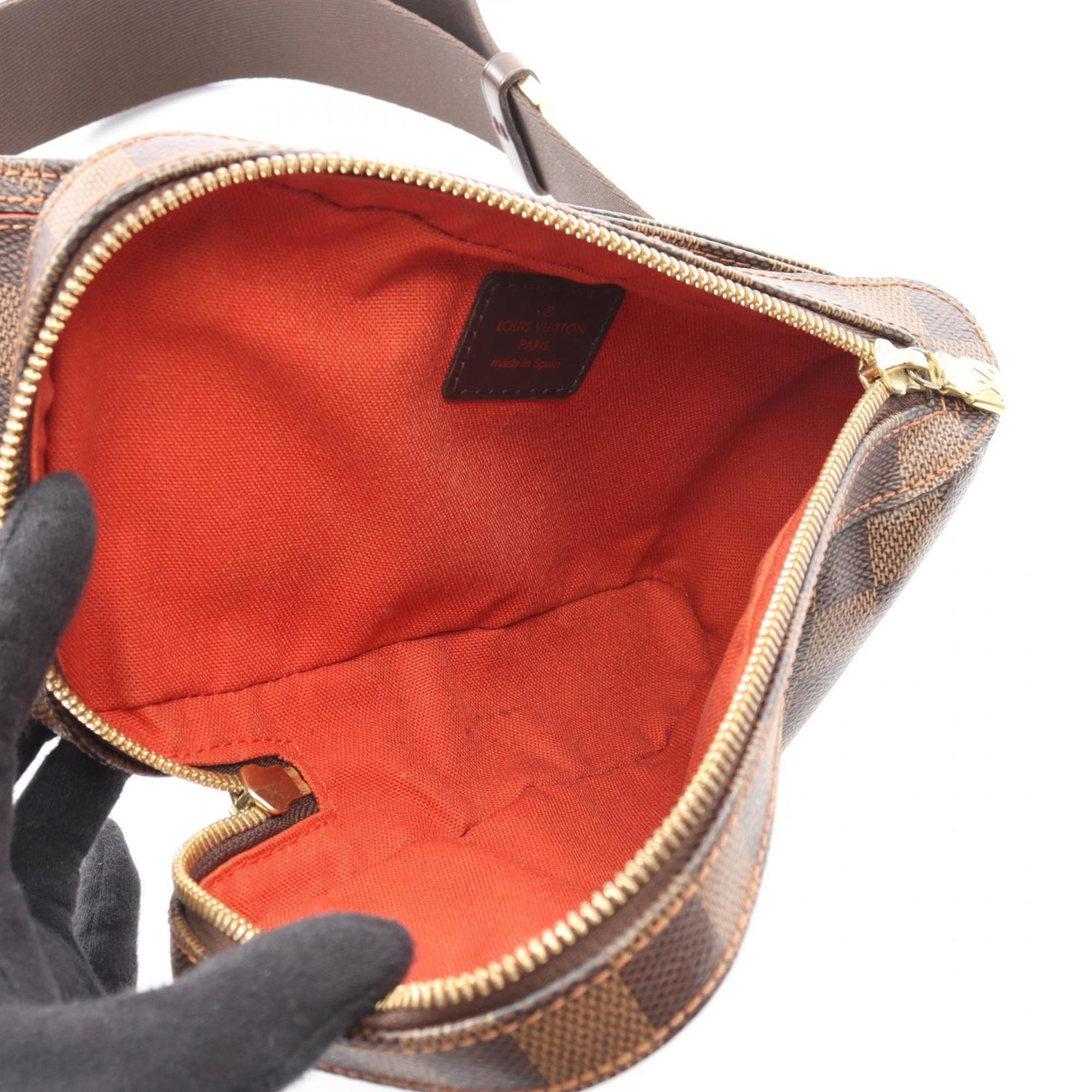 Louis Vuitton Brown Damier Canvas Coated Canvas Fanny Pack Sling Bag (Pre-Owned)