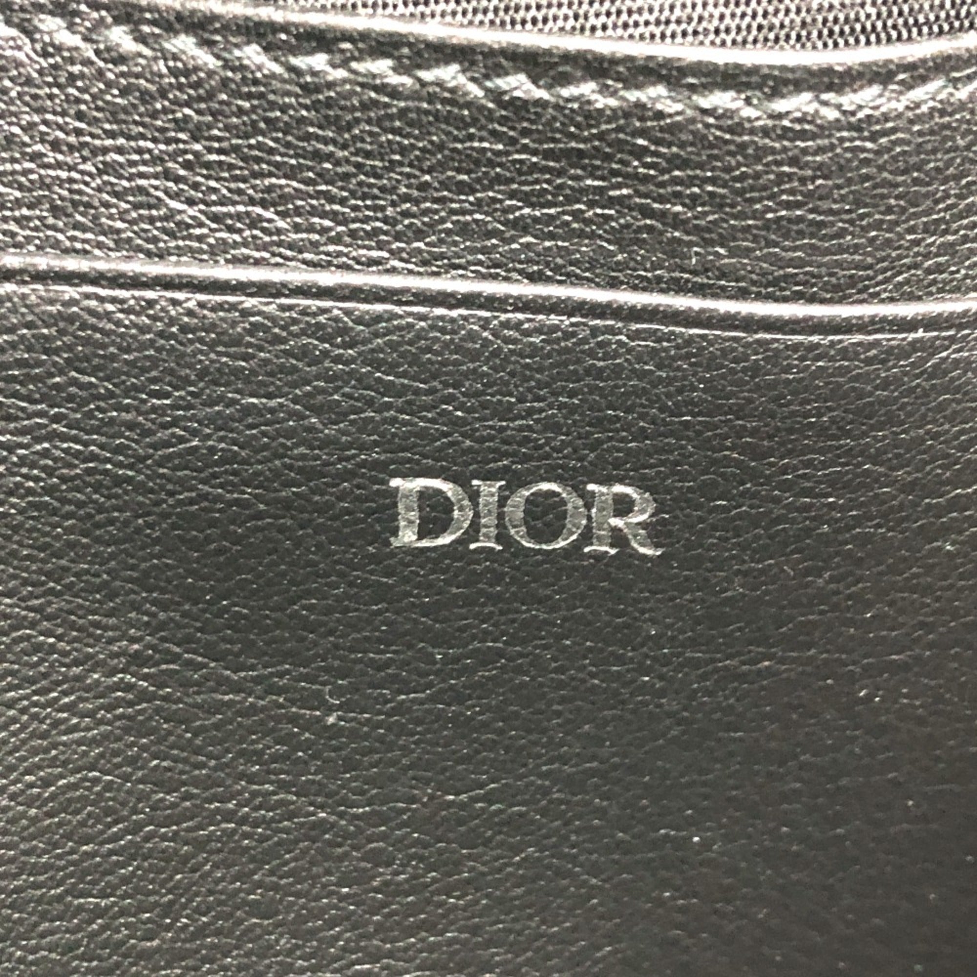 Christian Dior Navy Cloth Shoulder Bag (Pre-Owned)