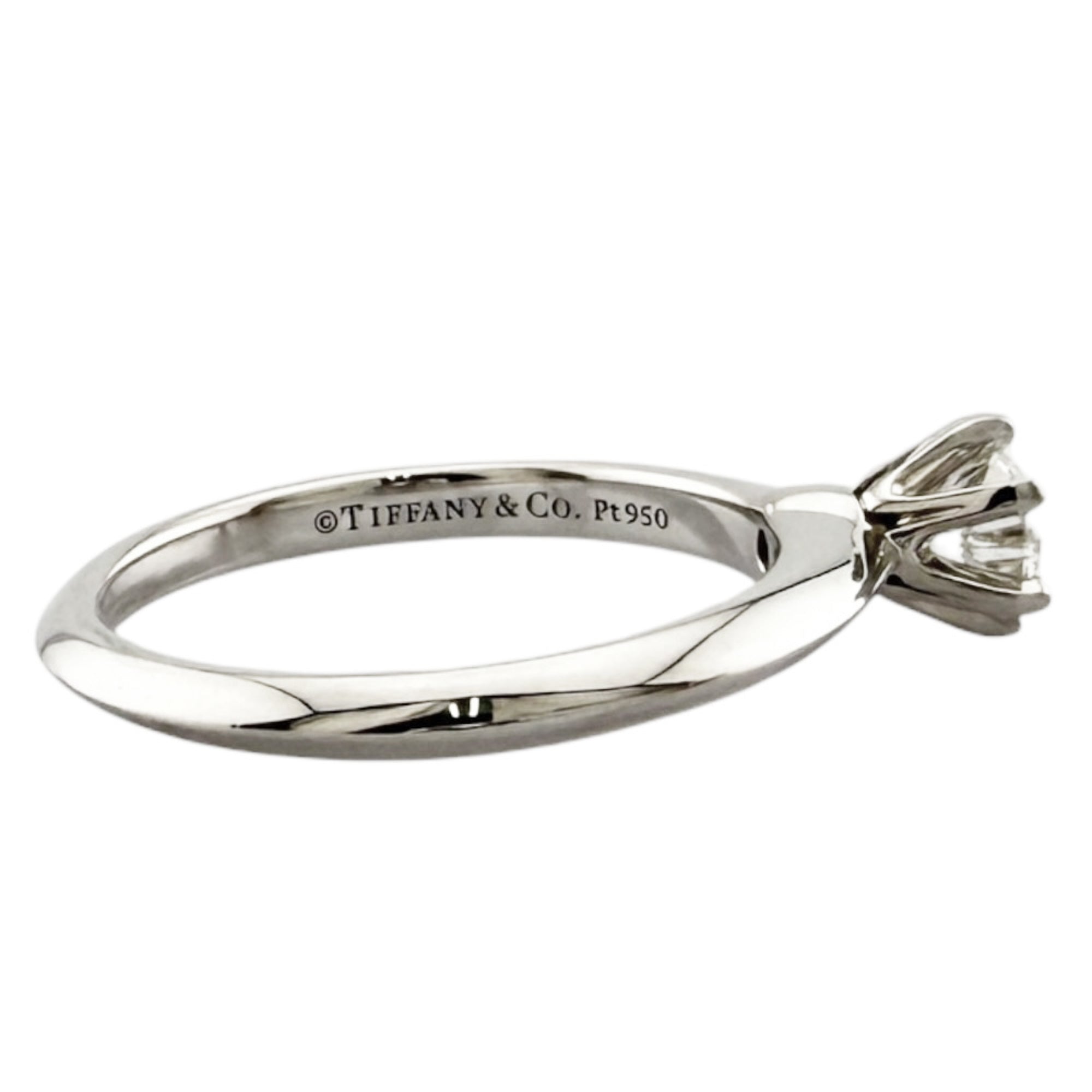 Tiffany Platinum 950 Band Ring (Pre-Owned)