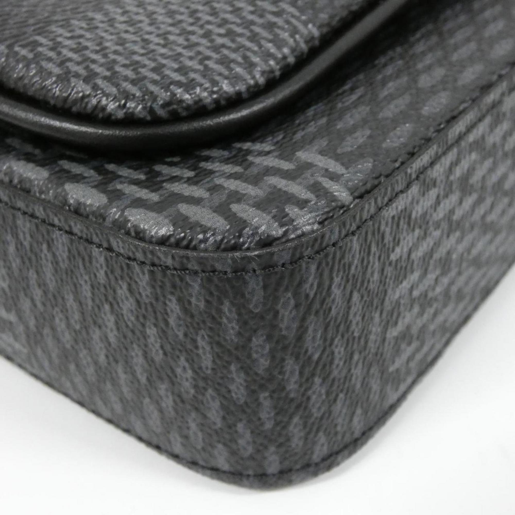 Louis Vuitton Damier Graphite Graphite Damier Graphite Shoulder Bag (Pre-Owned)