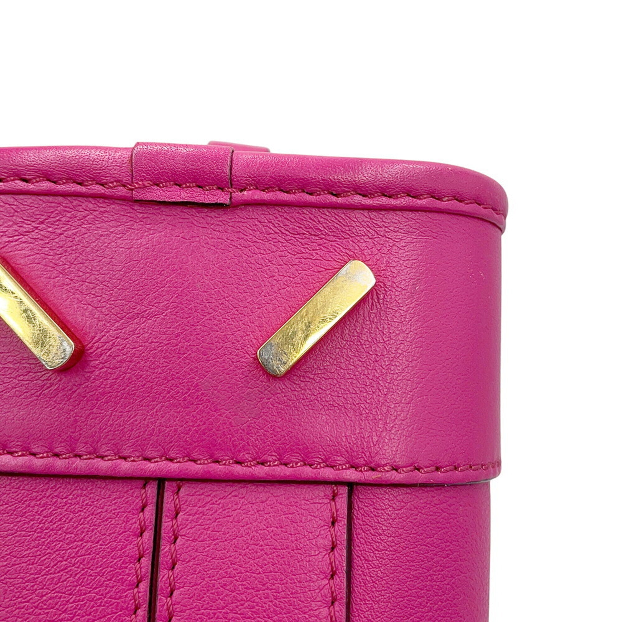 Loewe Pink Leather Handbag (Pre-Owned)