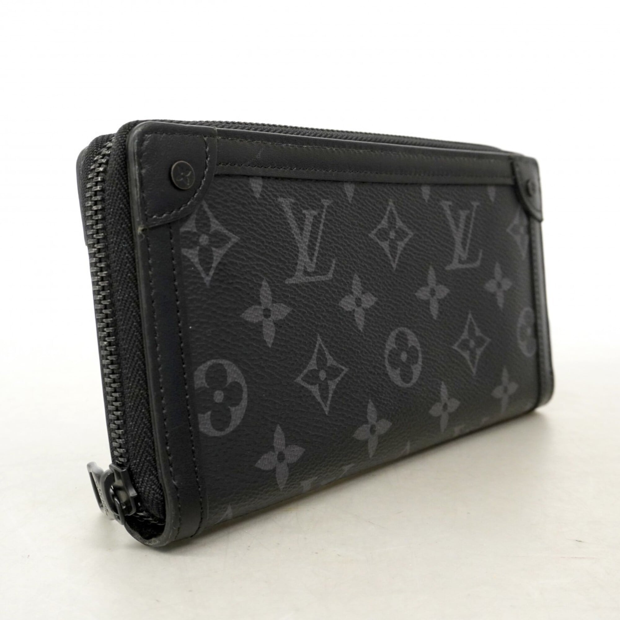 Louis Vuitton Black Long Wallet (Bi-Fold) (Pre-Owned)