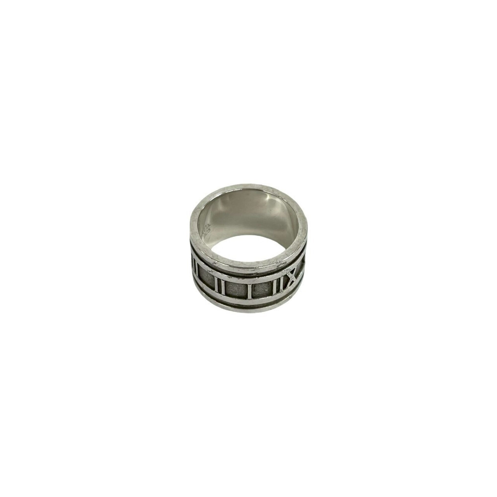 Tiffany Silver Silver 925 Band Ring (Pre-Owned)