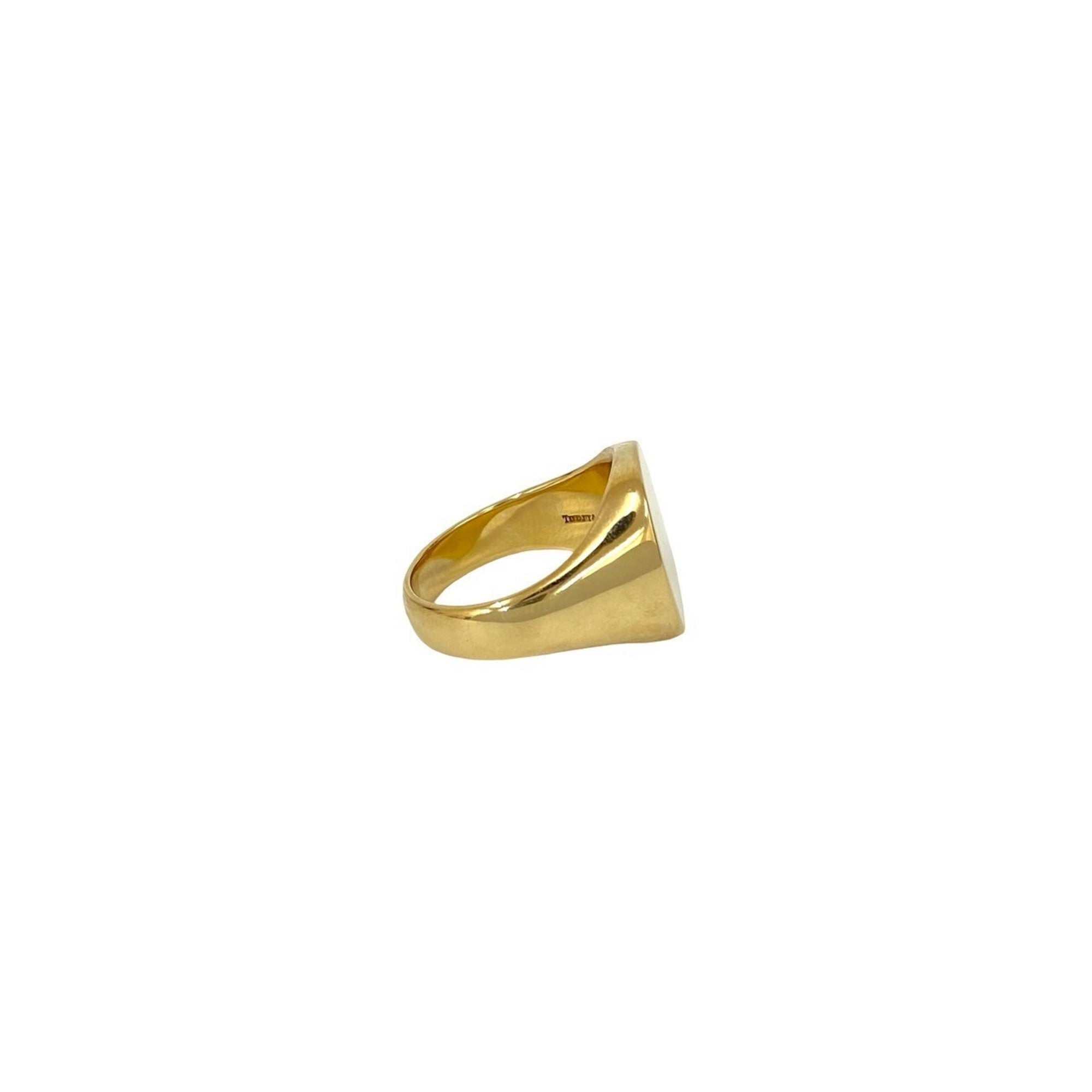 Tiffany Gold Yellow Gold (18K) Band Ring (Pre-Owned)