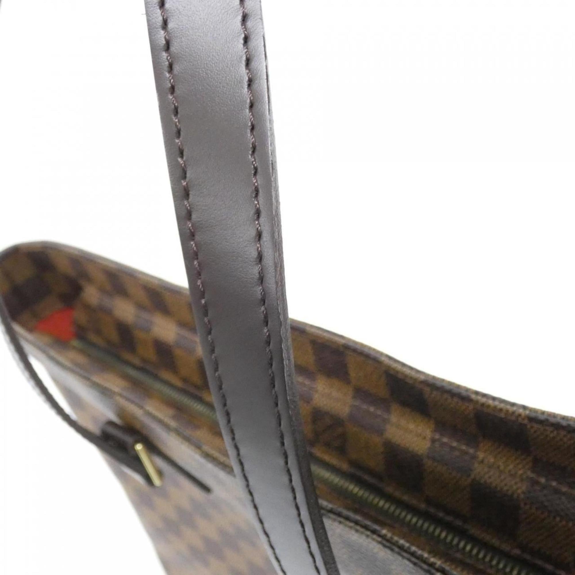 Louis Vuitton Damier Canvas Ebene Coated Canvas Handbag (Pre-Owned)