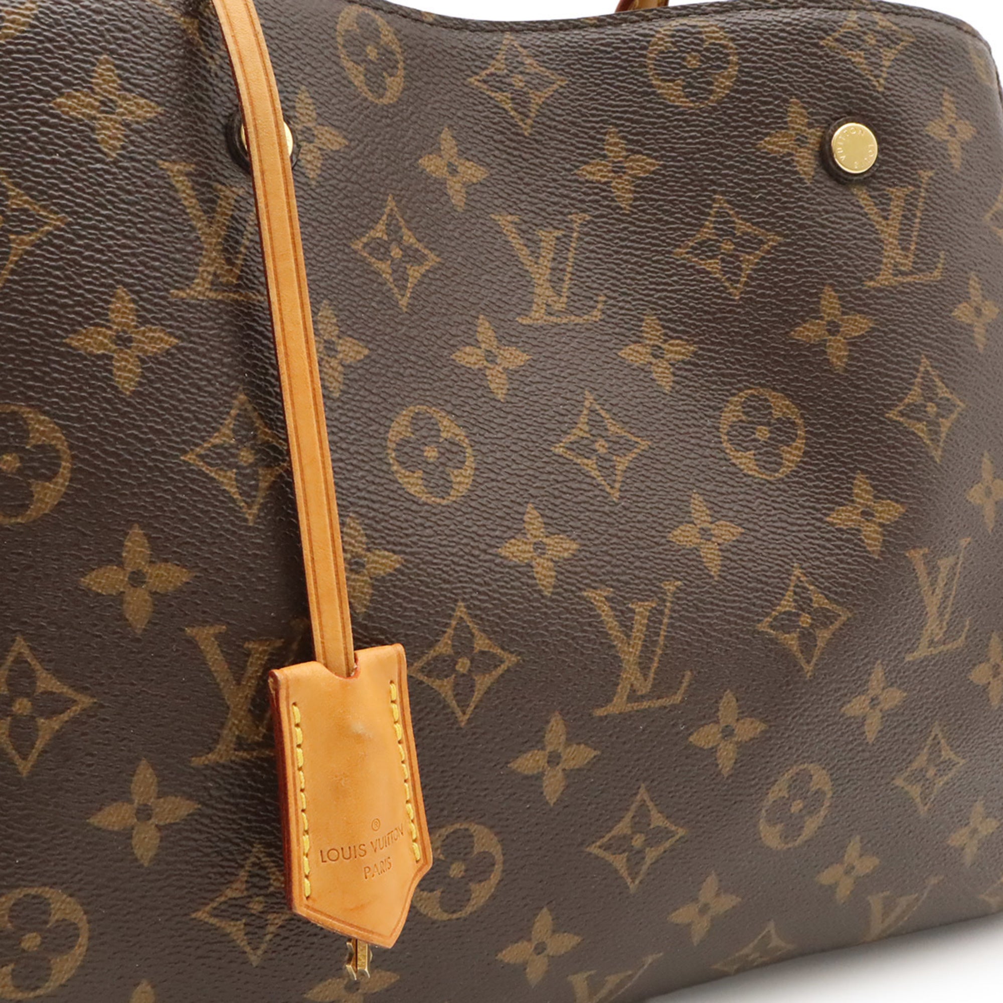 Louis Vuitton Monogram Brown Monogram Handbag Shoulder Bag (Pre-Owned)