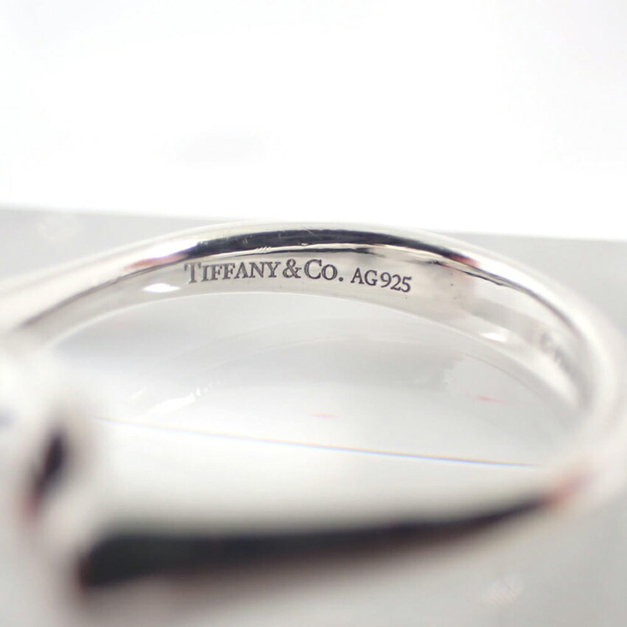 Tiffany Sterling Silver 925 Band Ring (Pre-Owned)