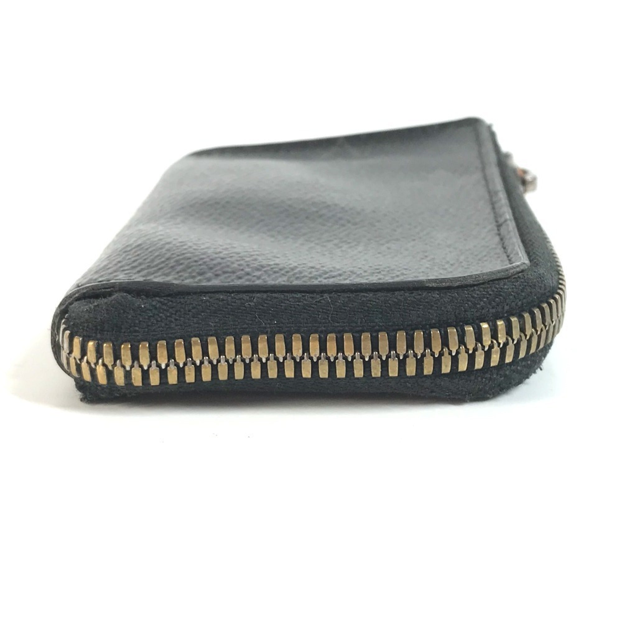 Louis Vuitton Black Monogram Eclipse Coin Purse/Coin Case (Pre-Owned)