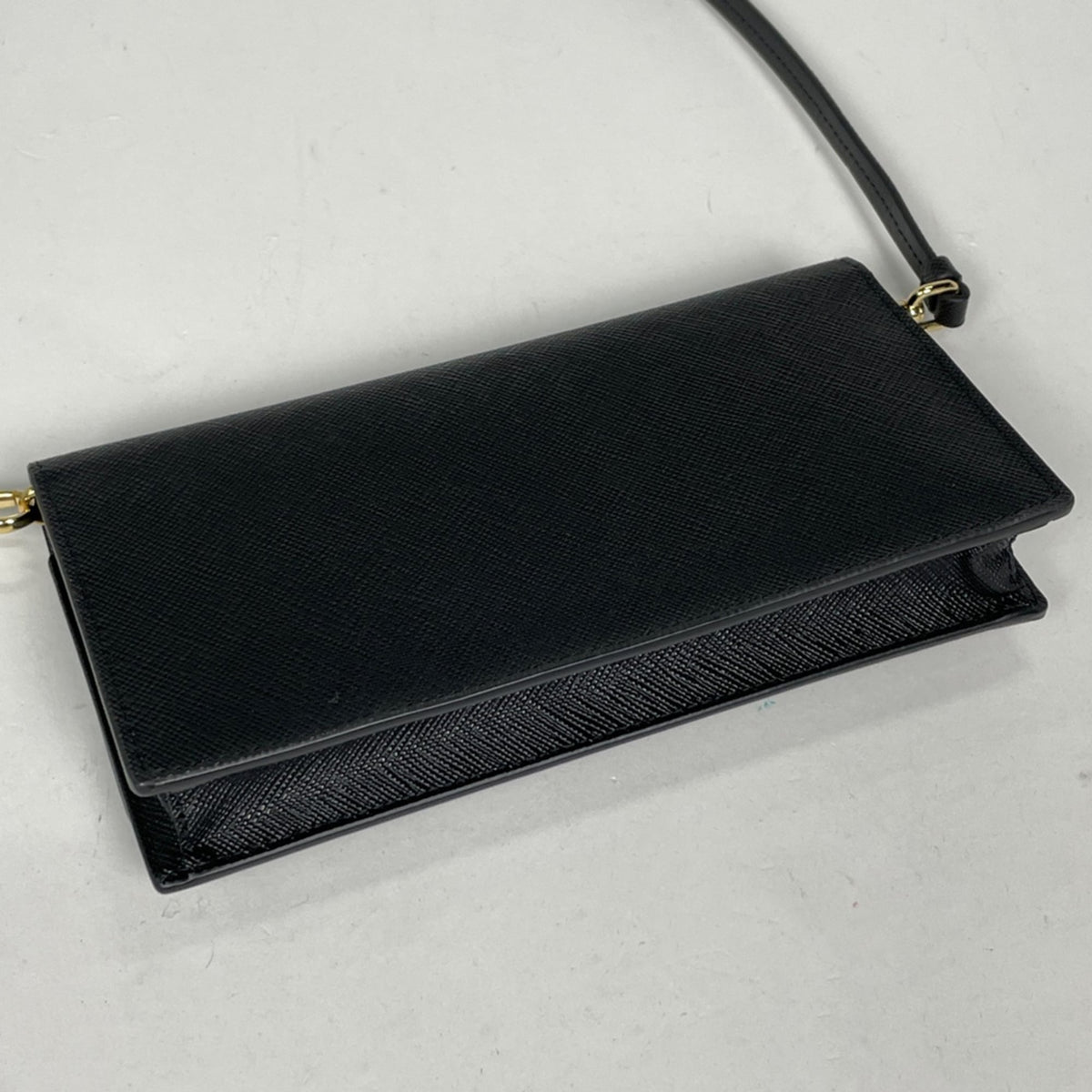 Prada Black Leather Shoulder Bag (Pre-Owned)