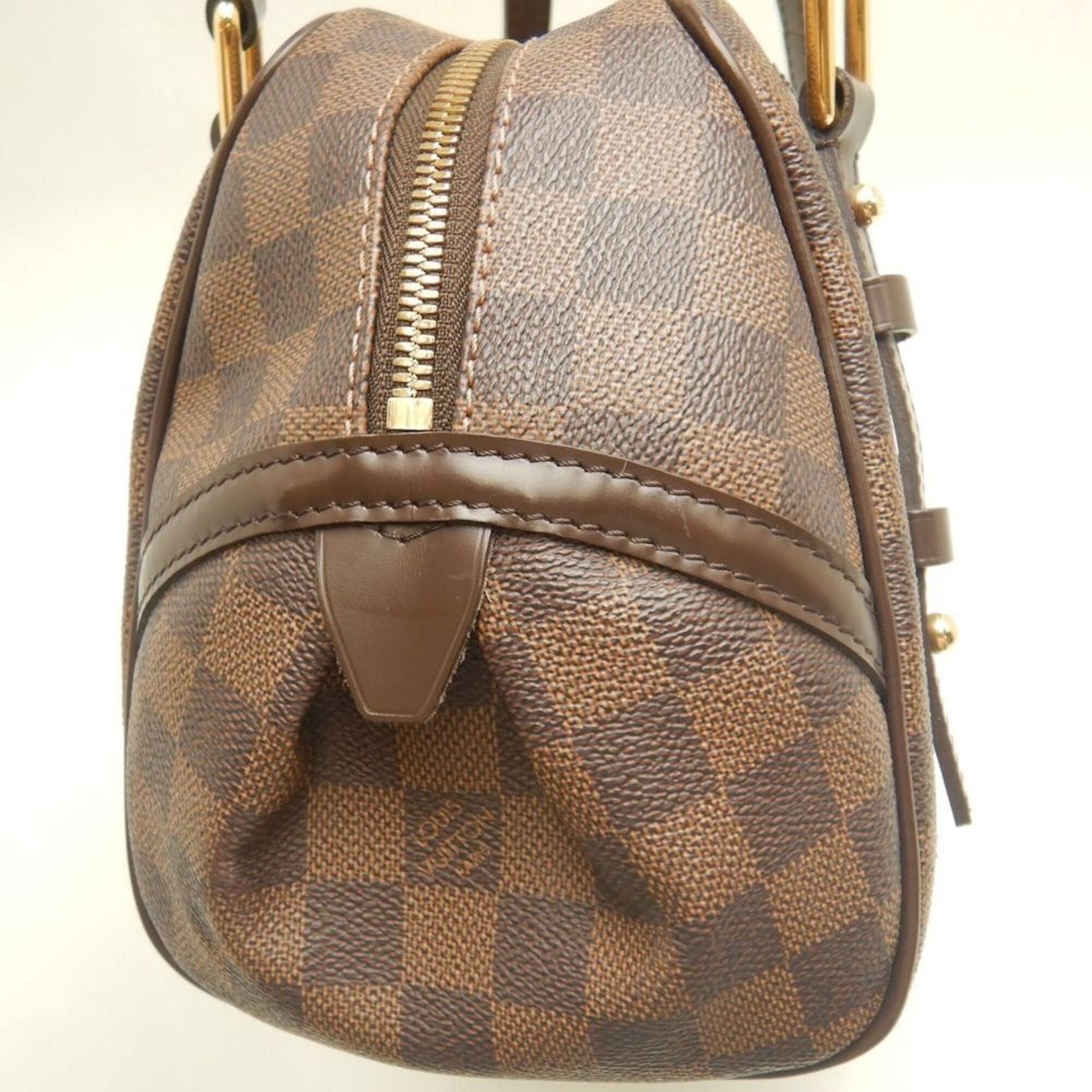 Louis Vuitton Damier Canvas Ebene Damier Canvas Shoulder Bag (Pre-Owned)