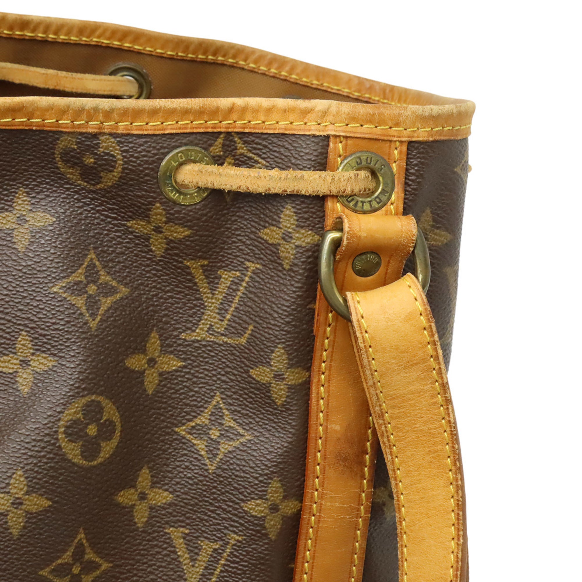 Louis Vuitton Brown Monogram Canvas Shoulder Bag (Pre-Owned)