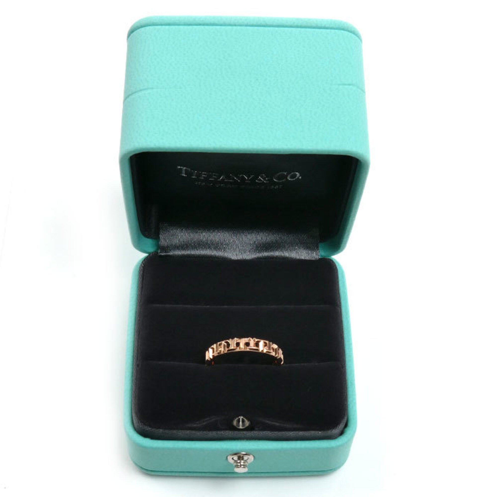 Tiffany Pink Gold (18K) Band Ring (Pre-Owned)