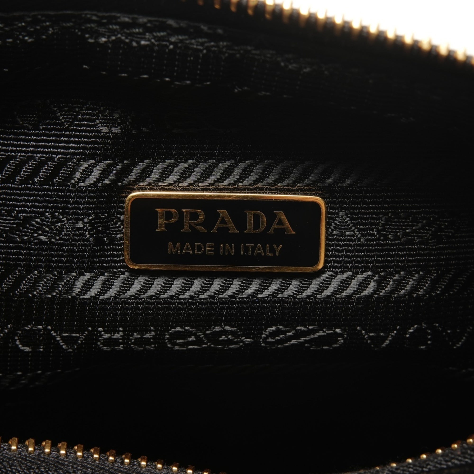 Prada Black Nappa Leather Shoulder Bag (Pre-Owned)
