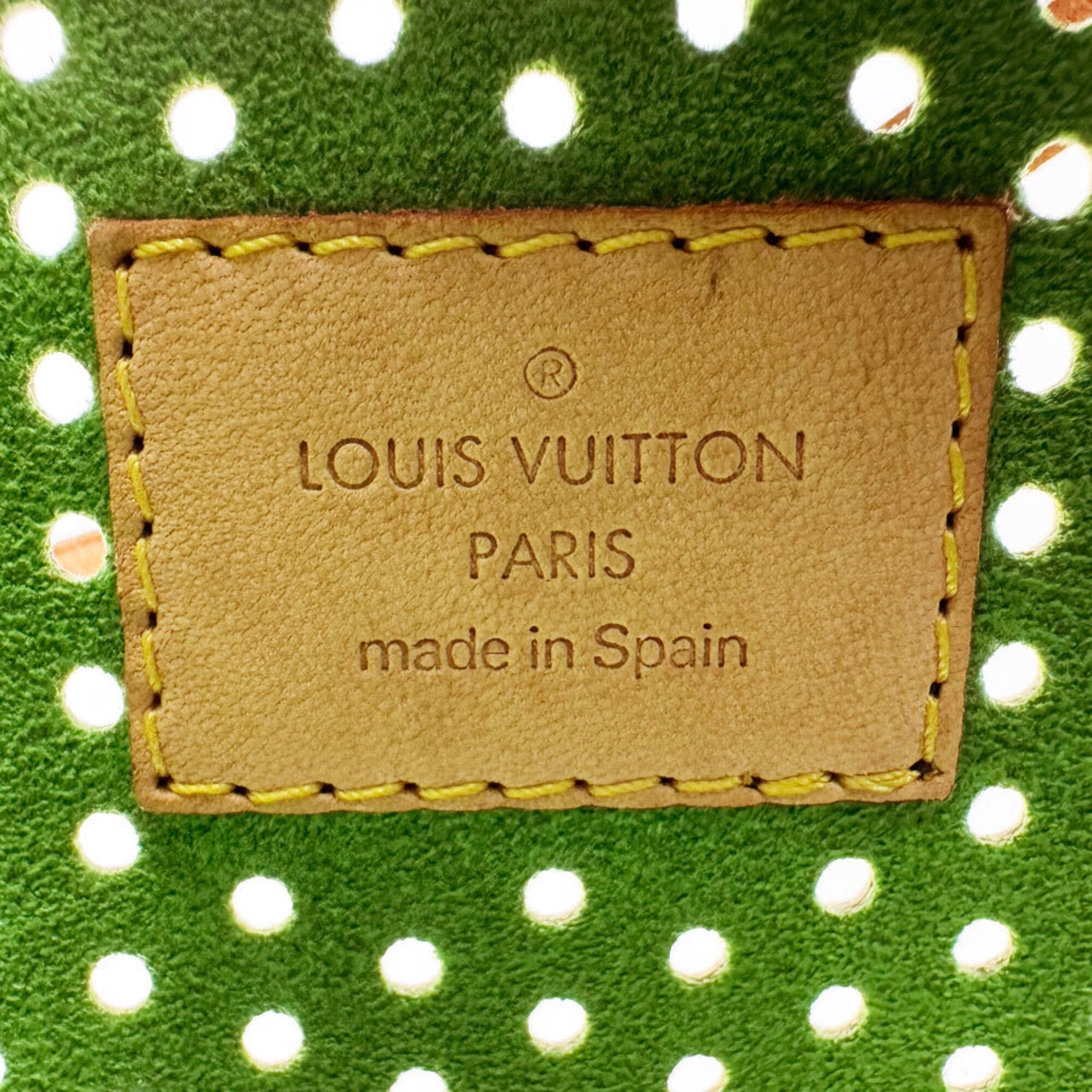 Louis Vuitton Monogram Vert Monogram Handbag Pochette (Pre-Owned)
