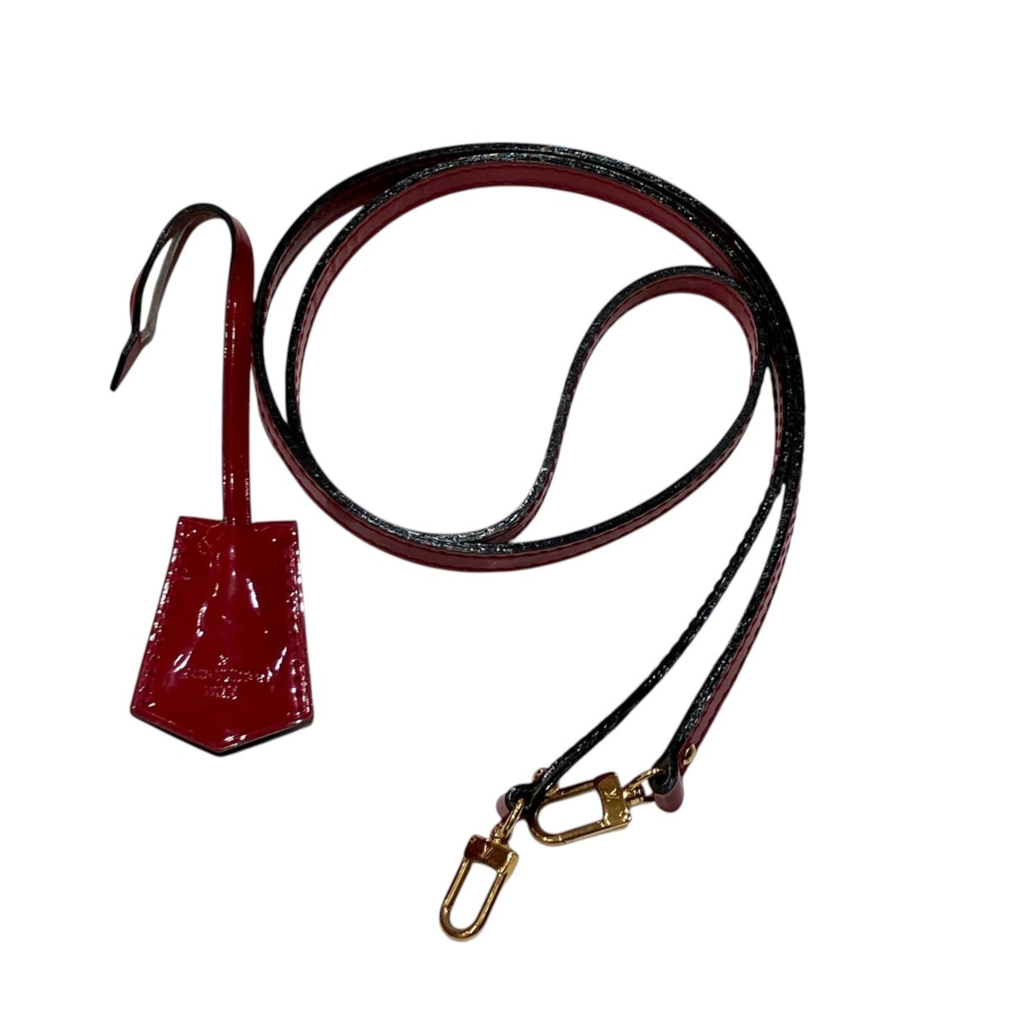 Louis Vuitton Pomme D'amour Patent Leather Handbag (Pre-Owned)