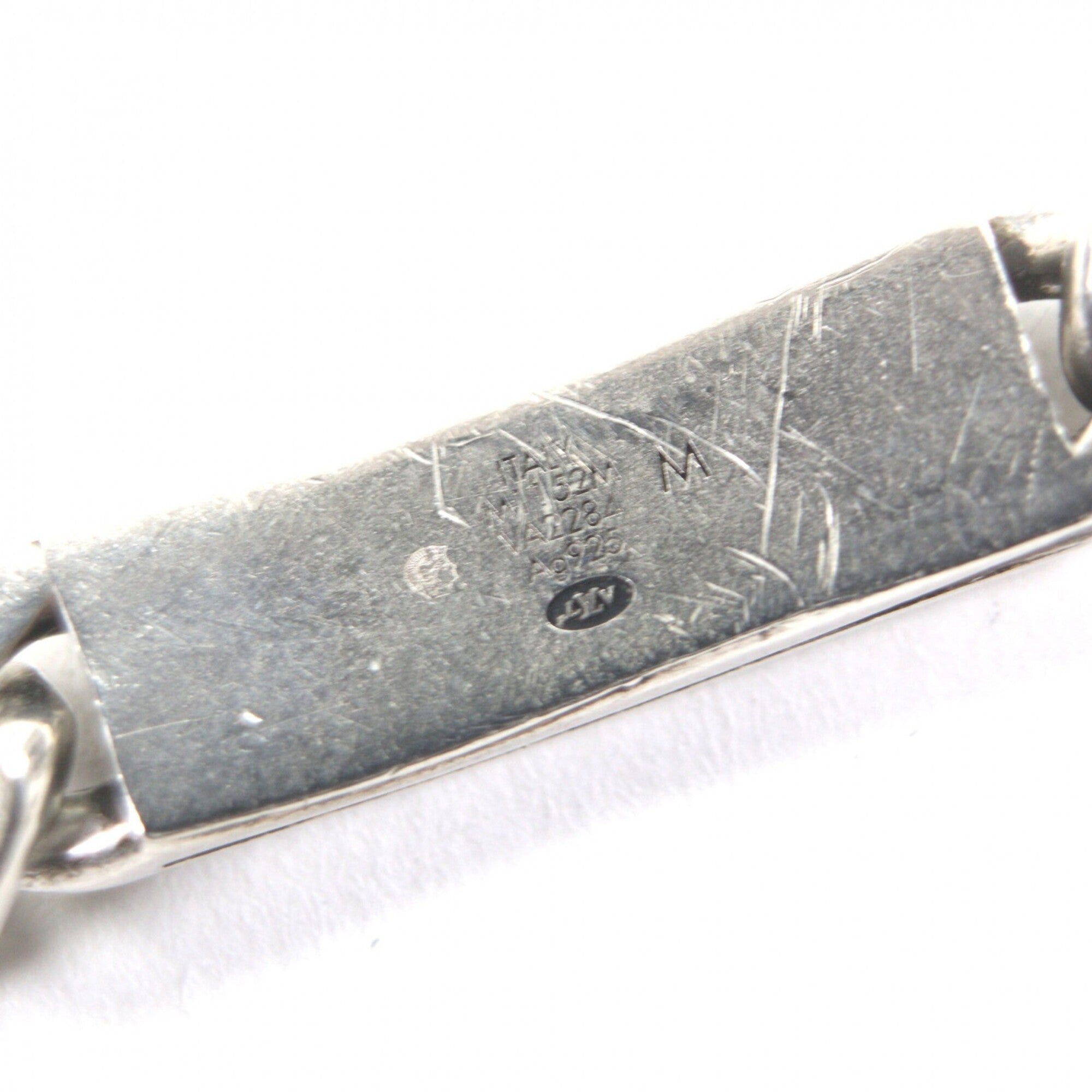 Louis Vuitton Epi Silver Silver 925 Charm Bracelet (Pre-Owned)