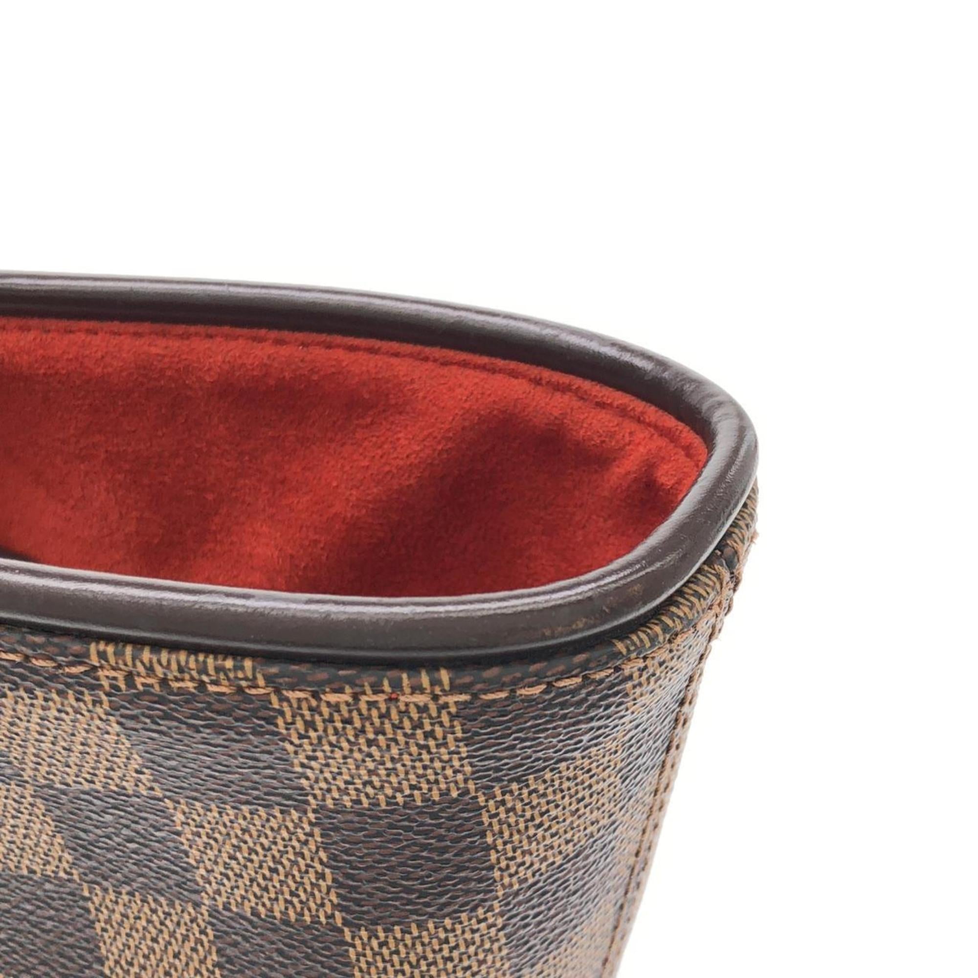 Louis Vuitton Brown Coated Canvas Handbag (Pre-Owned)