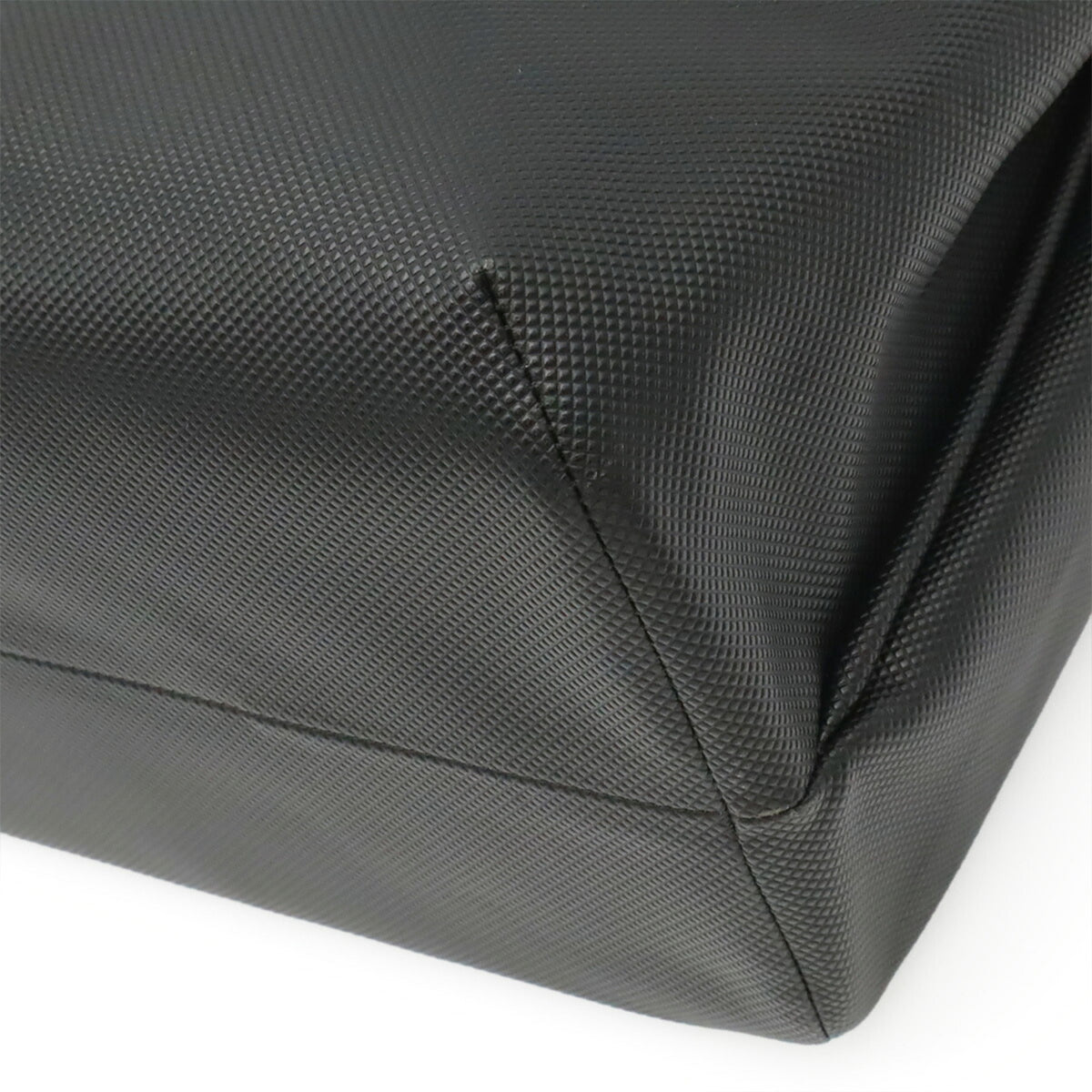 Bottega Veneta Black Dark Brown Coated Canvas Tote Bag (Pre-Owned)