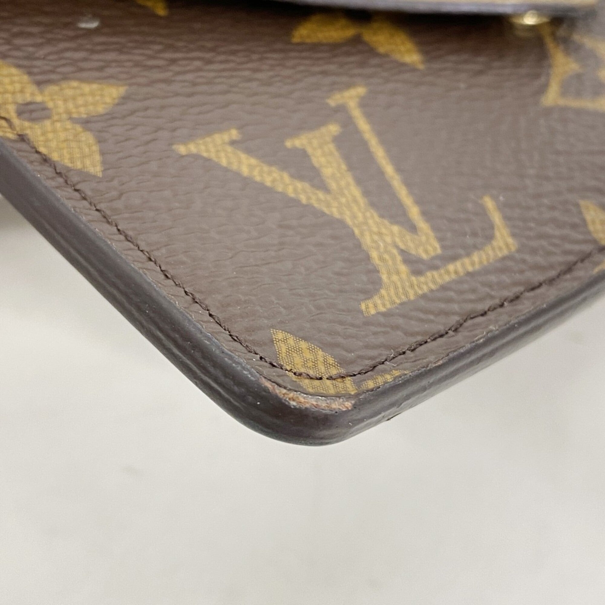 Louis Vuitton Brown Coin Purse/Coin Case (Pre-Owned)