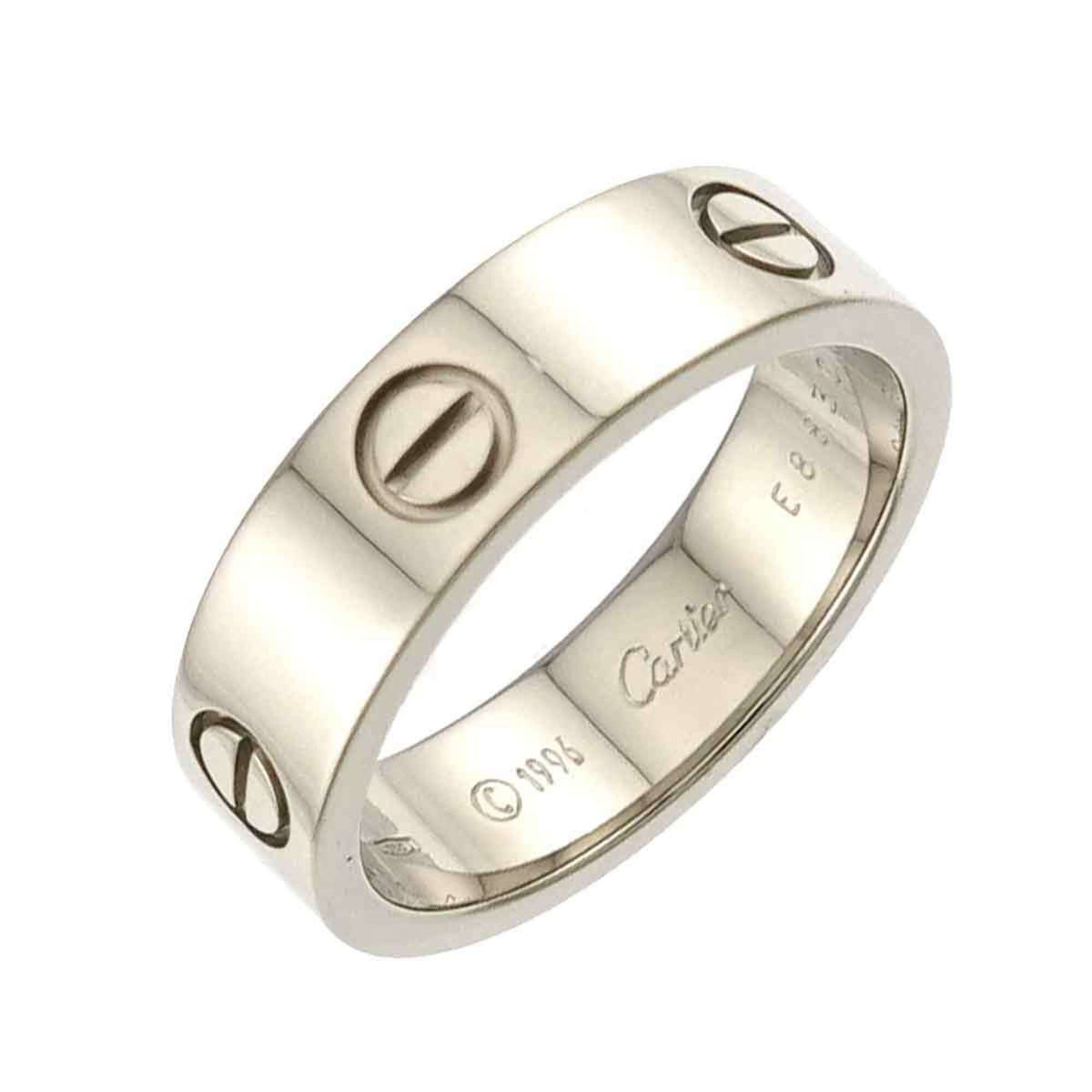 Cartier White Gold (18K) Band Ring (Pre-Owned)