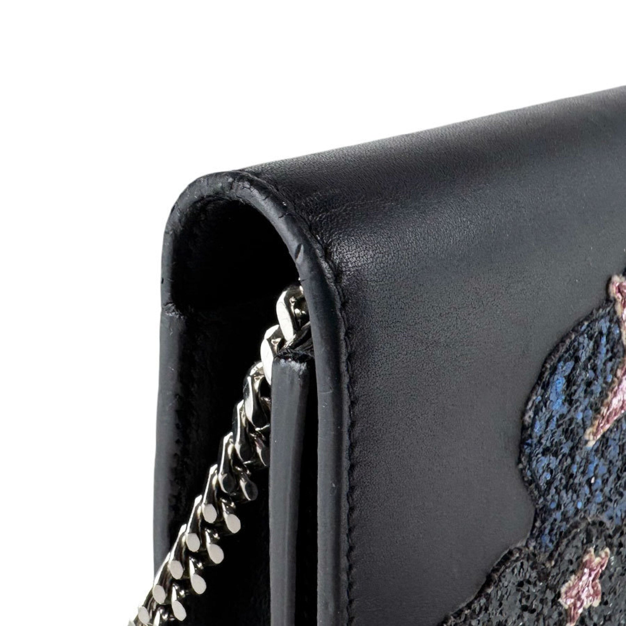 Saint Laurent Black Leather Shoulder Bag (Pre-Owned)