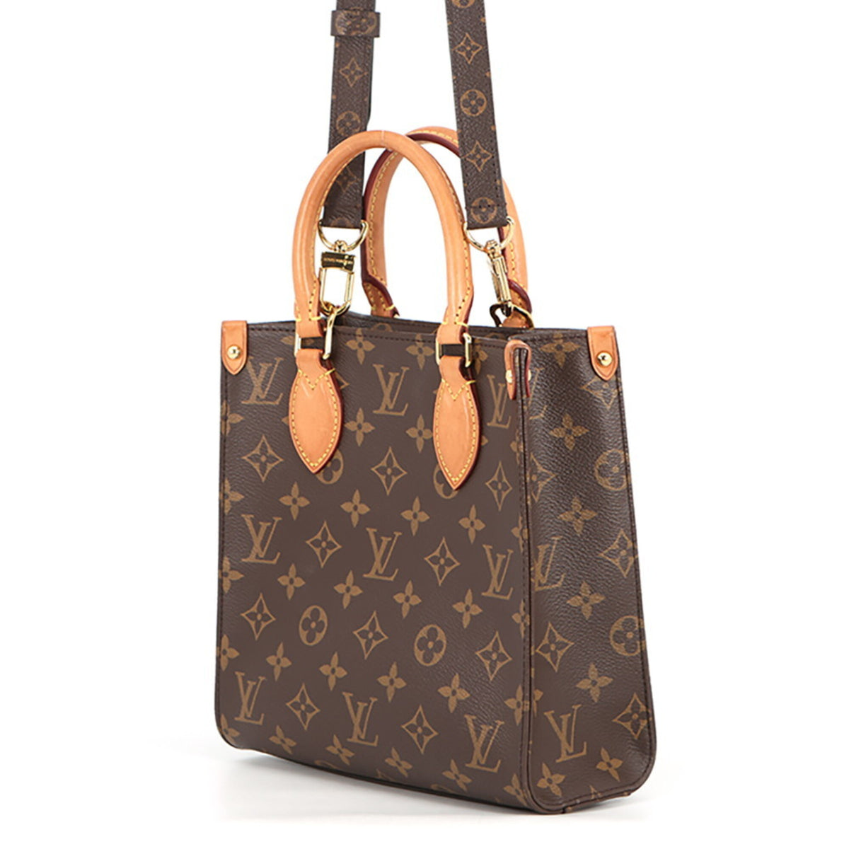 Louis Vuitton Monogram Red Color Monogram Handbag Shoulder Bag (Pre-Owned)