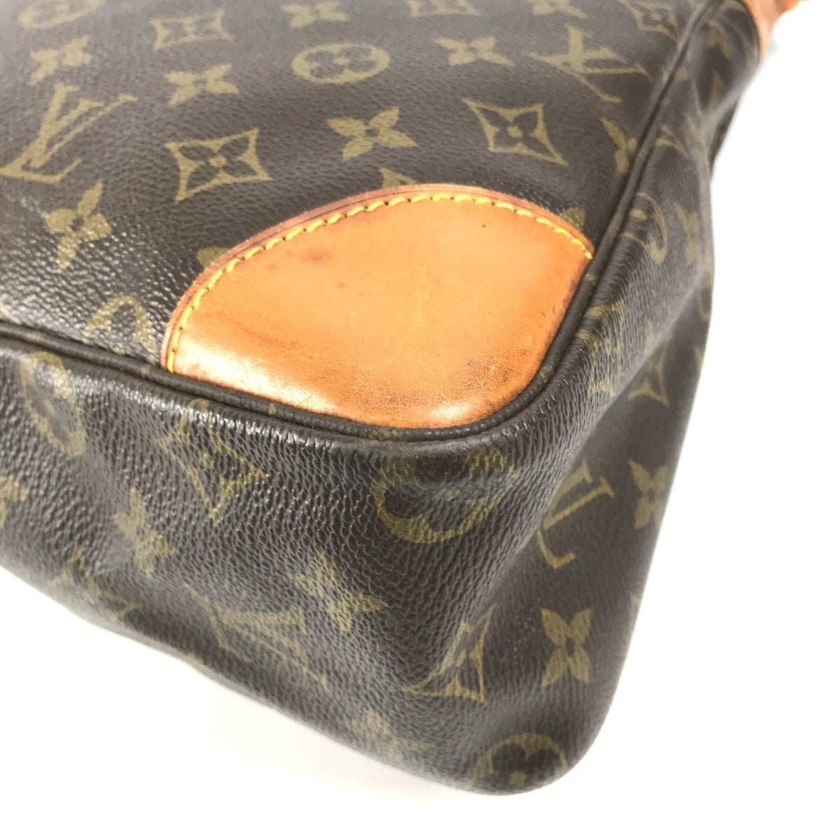 Louis Vuitton Brown Monogram Shoulder Bag Tote Bag (Pre-Owned)