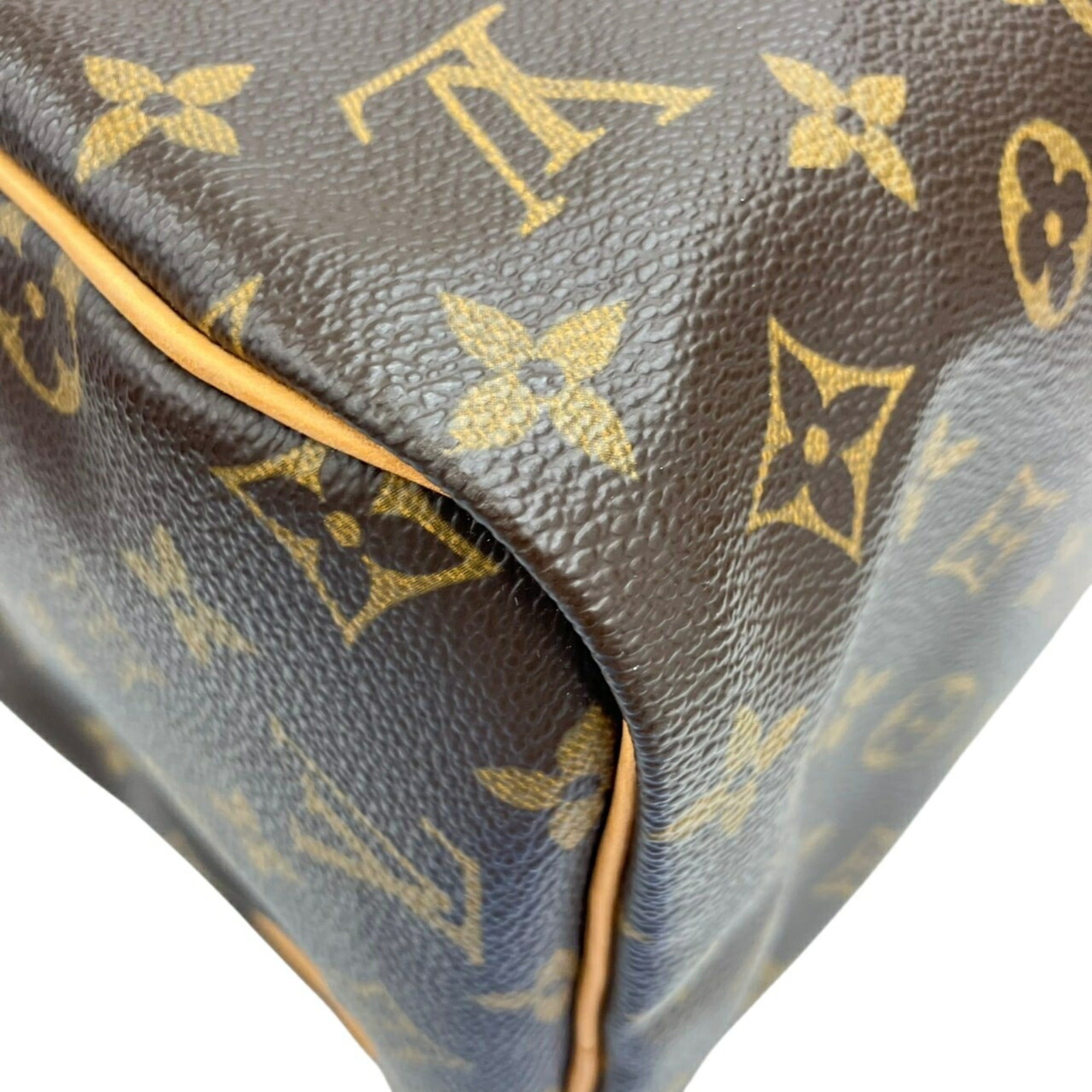 Louis Vuitton Brown Monogram Boston Bag Handbag (Pre-Owned)