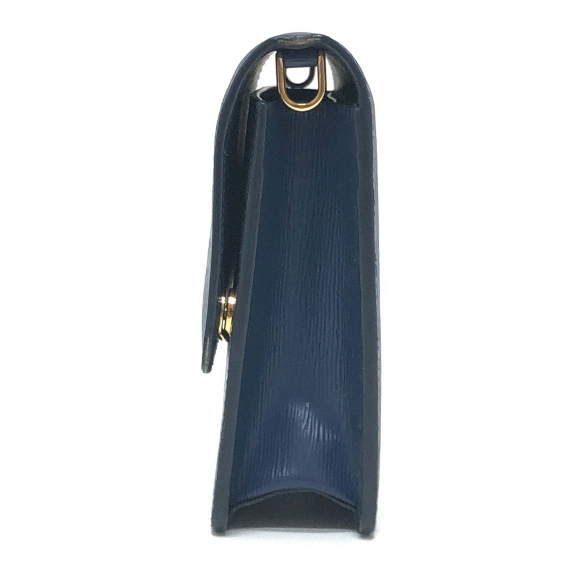 Prada Blue Leather Chain/Shoulder Wallet (Pre-Owned)