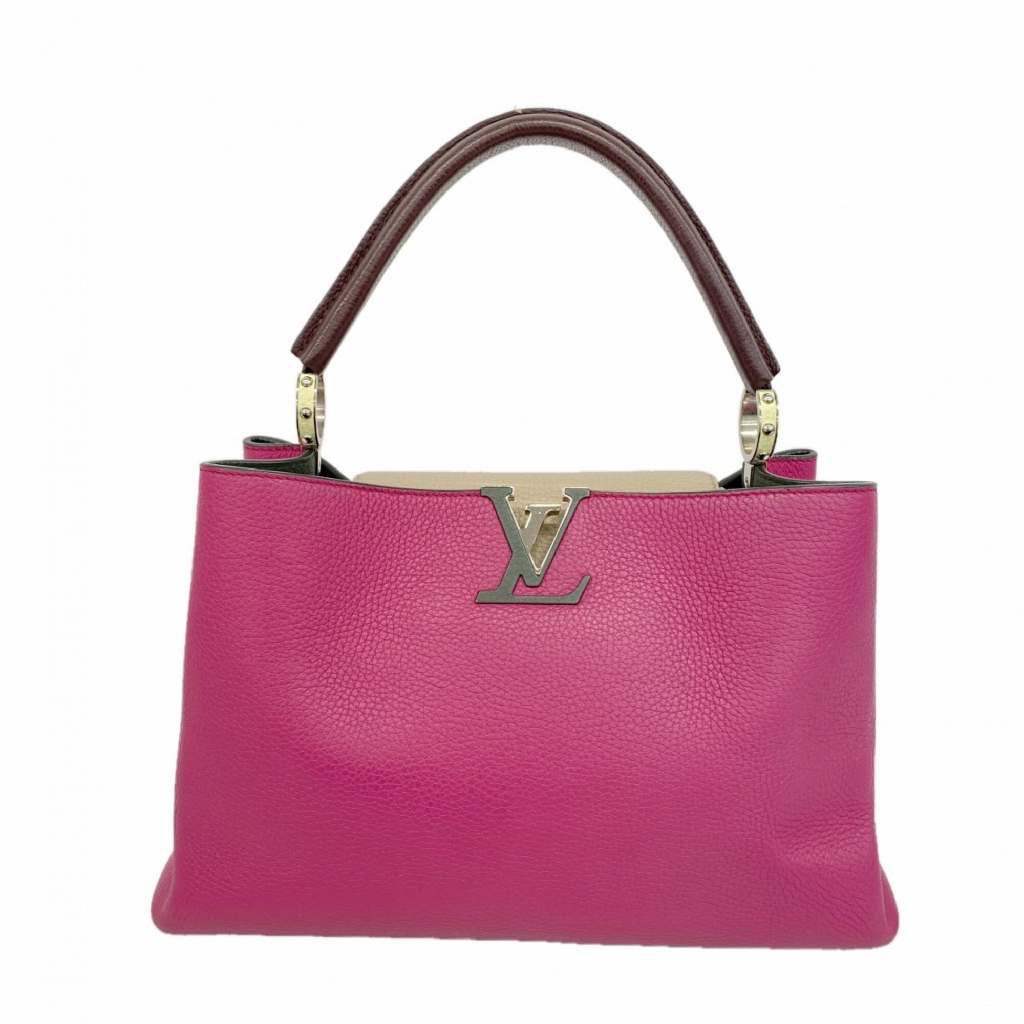 Louis Vuitton Purple Handbag (Pre-Owned)
