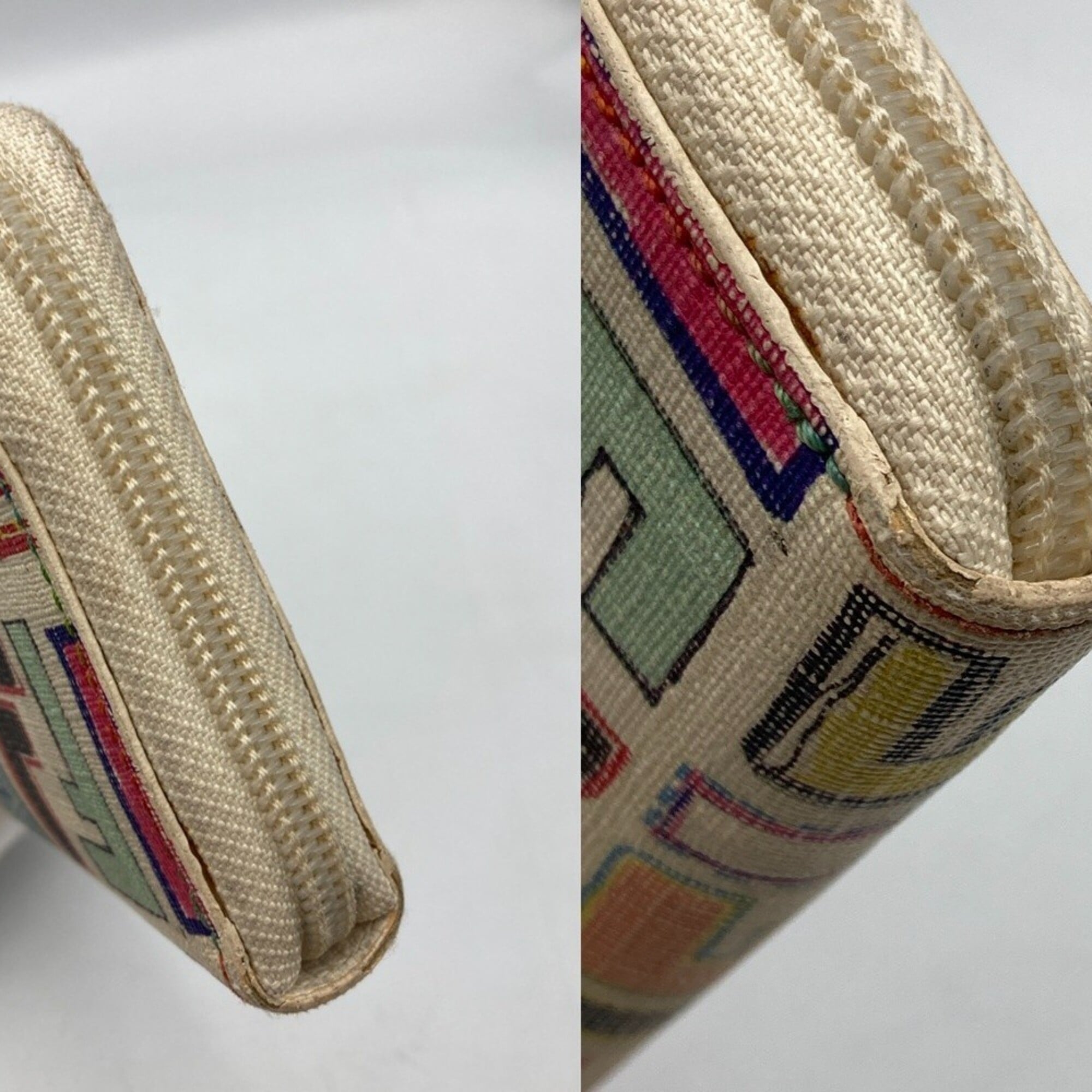 Fendi Multi-Color Zucca Long Wallet (Bi-Fold) (Pre-Owned)