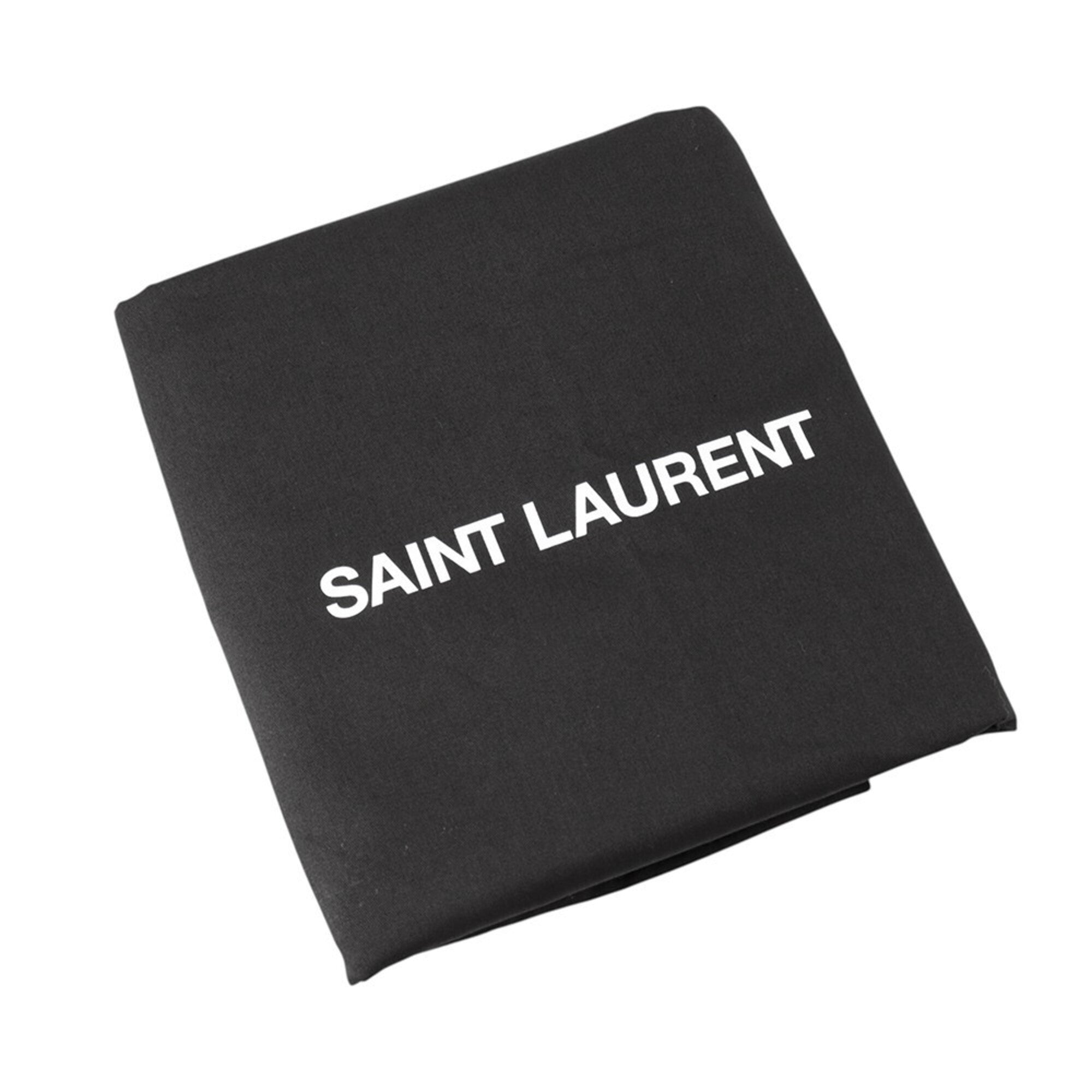Yves Saint Laurent Black Nylon Handbag Tote Bag (Pre-Owned)