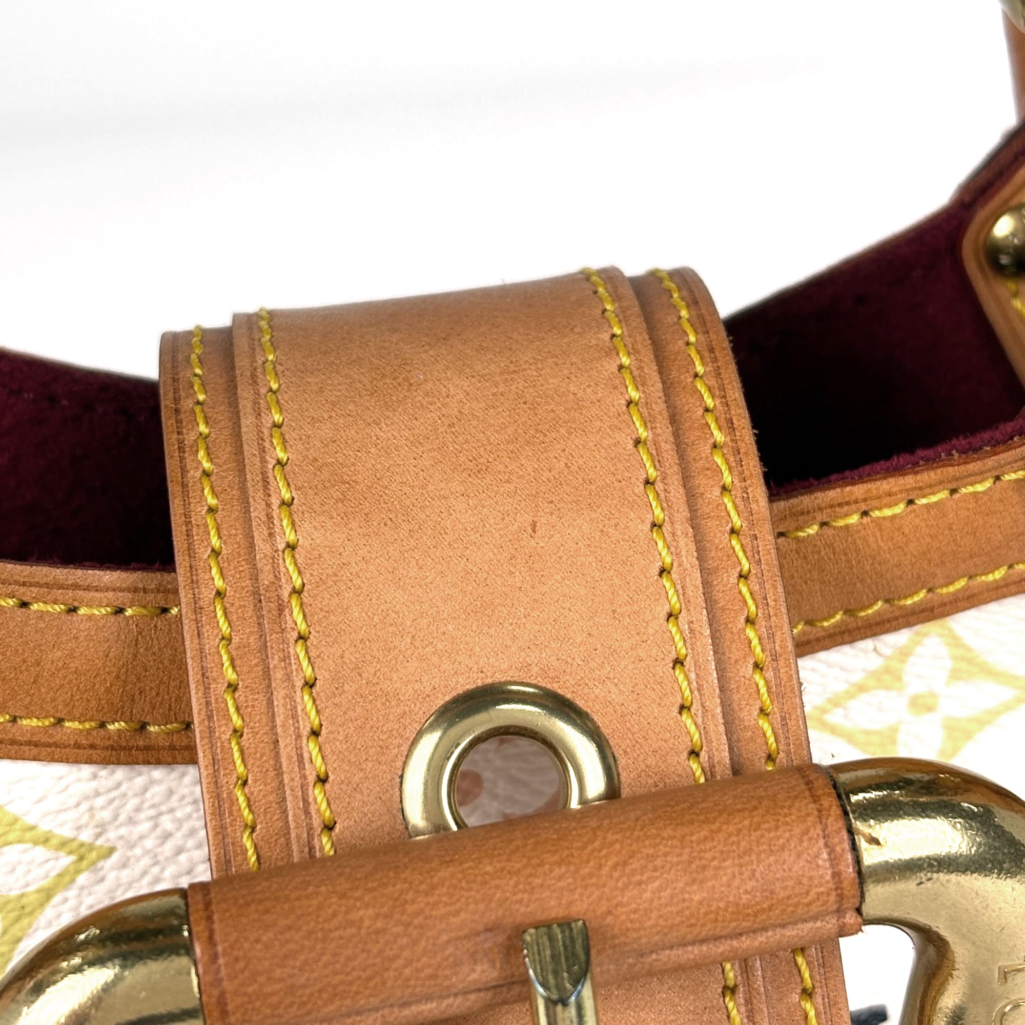 Louis Vuitton Monogram Multicolore Blanc White Monogram Multicolore Handbag (Pre-Owned)