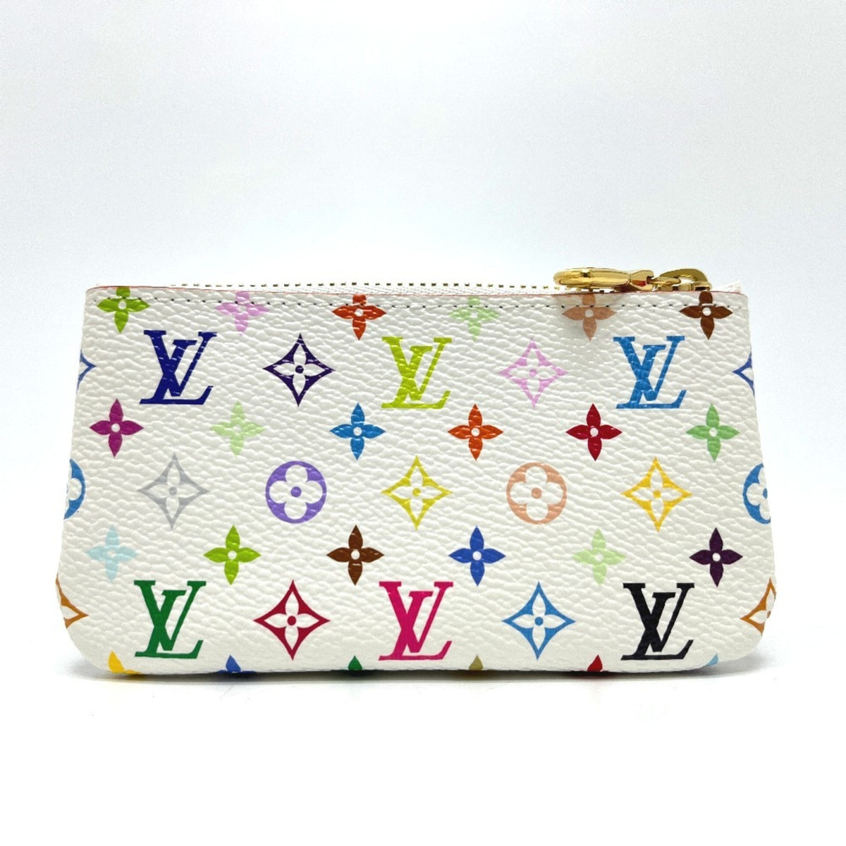 Louis Vuitton Blanc Monogram Multicolore Coin Purse/Coin Case (Pre-Owned)