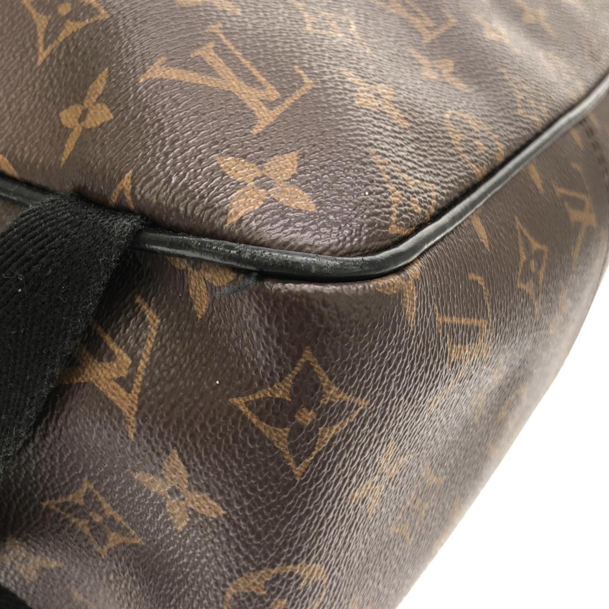 Louis Vuitton Brown Coated Canvas Backpack (Pre-Owned)