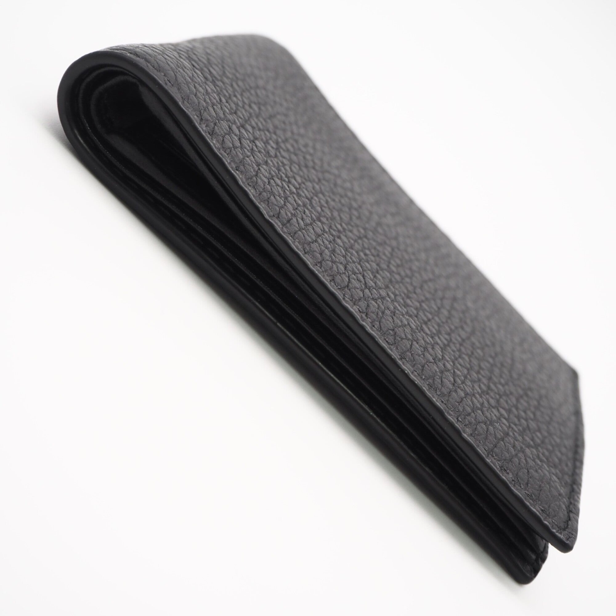Prada Black Leather Wallet (Bi-Fold) (Pre-Owned)