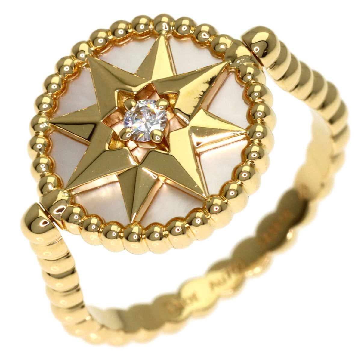 Christian Dior Yellow Gold (18K) Band Ring (Pre-Owned)