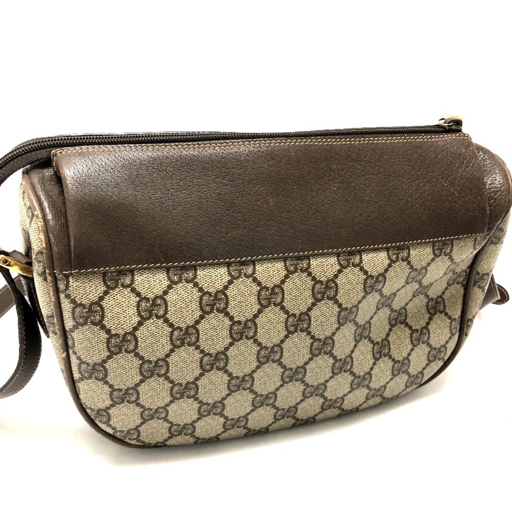 Gucci Pvc Leather Pochette Shoulder Bag (Pre-Owned)