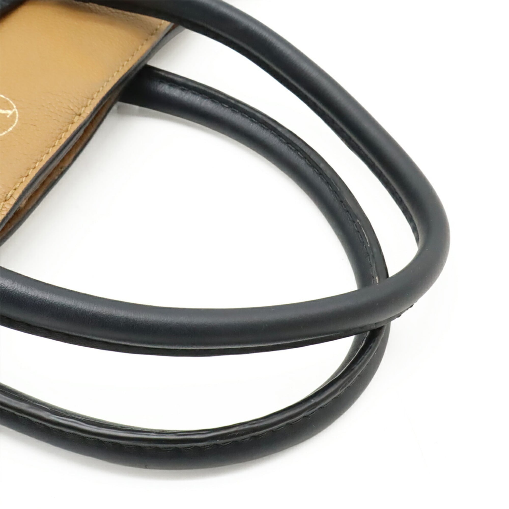 Louis Vuitton Monogram Black Noir Monogram Leather Handbag Shoulder Bag (Pre-Owned)