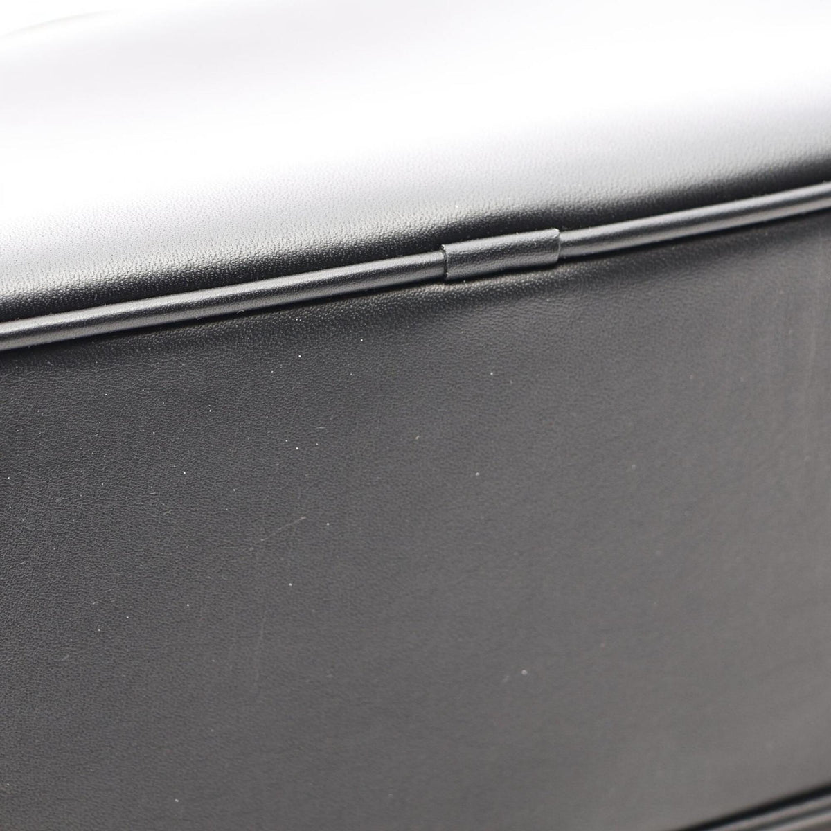 Valextra Black Leather Handbag Shoulder Bag (Pre-Owned)