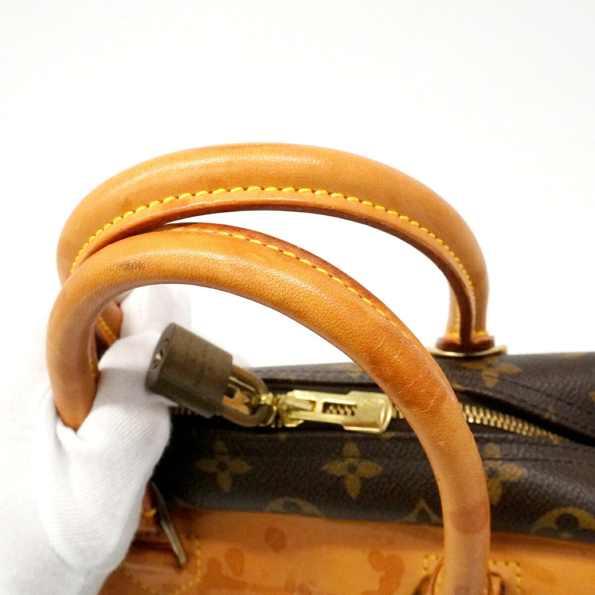 Louis Vuitton Brown Handbag (Pre-Owned)