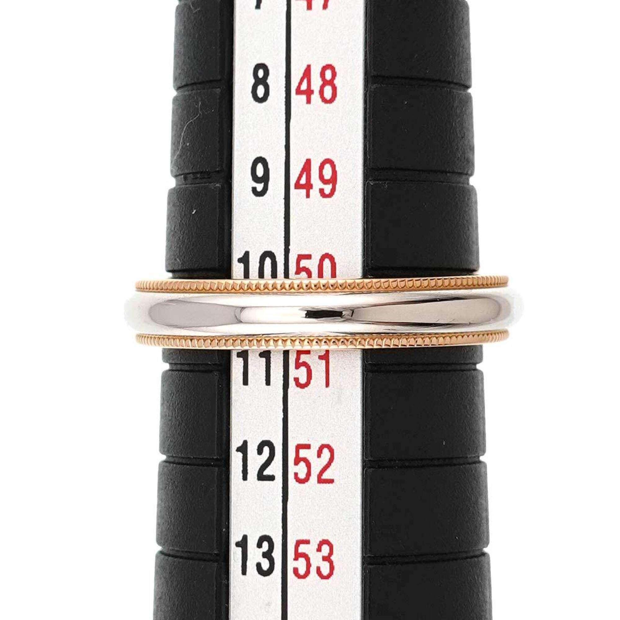 Tiffany Pink Gold (18K) Platinum 950 Band Ring (Pre-Owned)