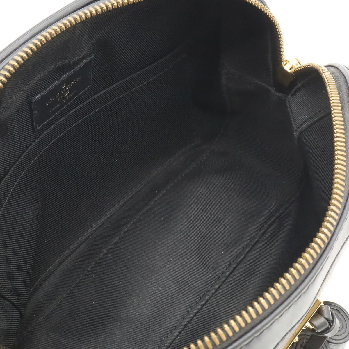 Louis Vuitton Monogram Black Noir Monogram Leather Handbag Shoulder Bag (Pre-Owned)
