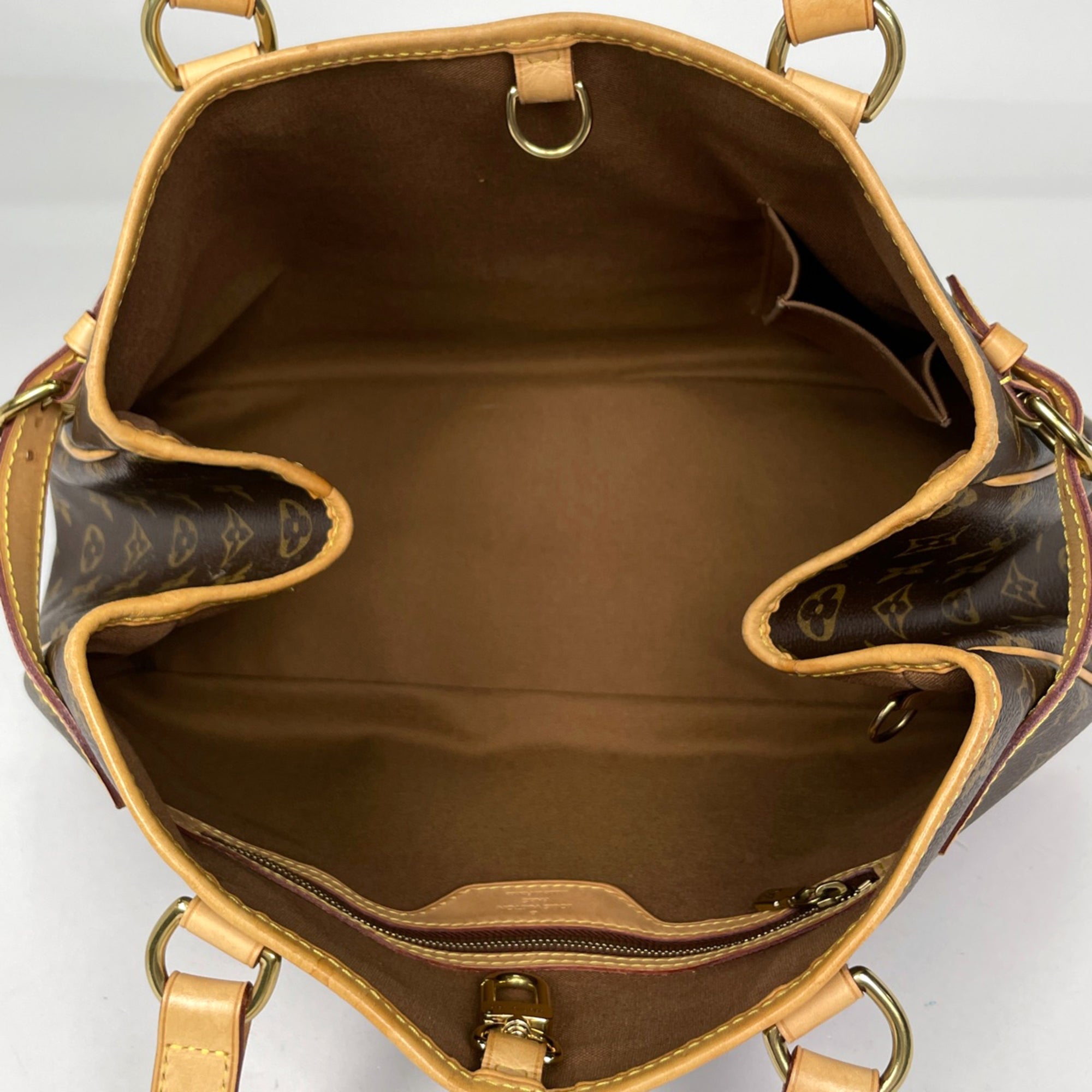 Louis Vuitton Brown Monogram Tote Bag (Pre-Owned)