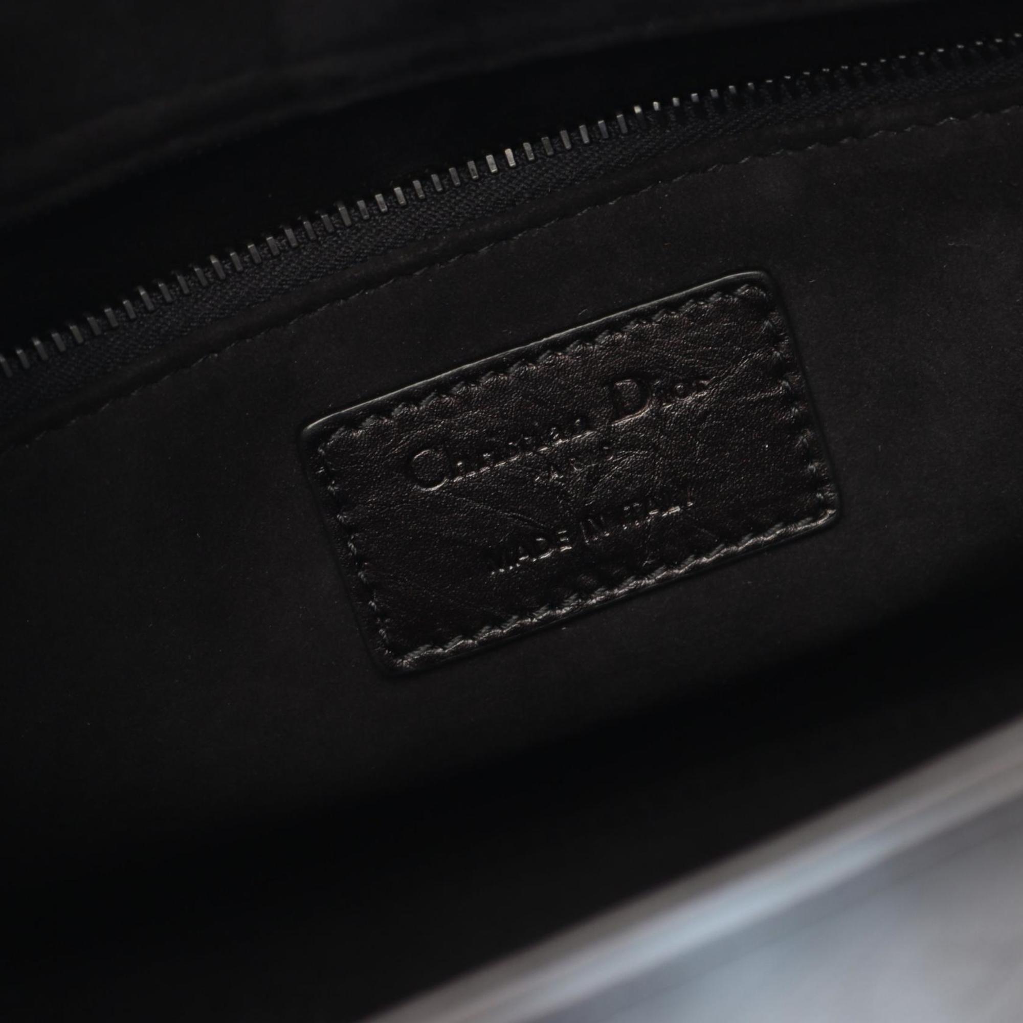 Christian Dior Black Leather Handbag (Pre-Owned)