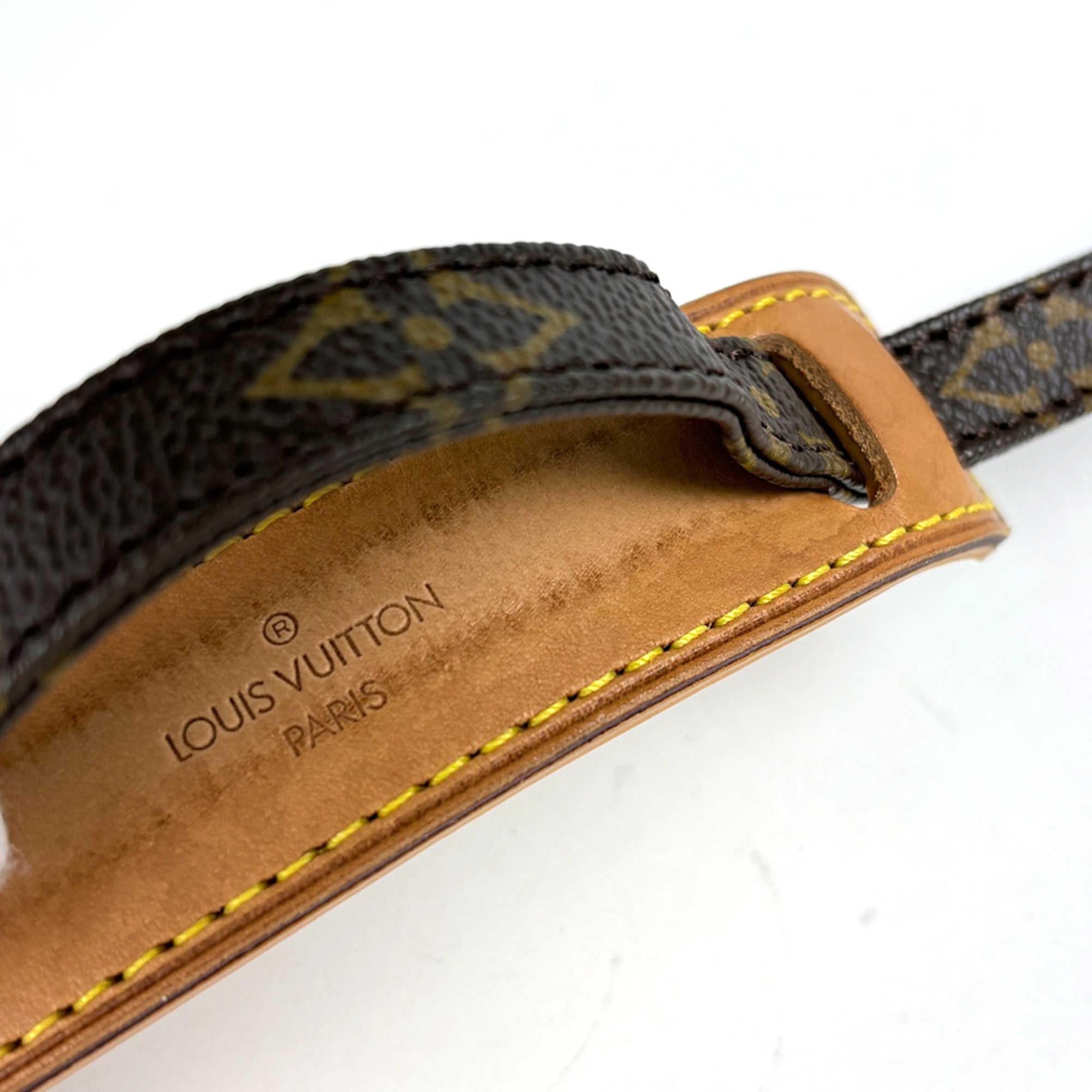 Louis Vuitton Brown Monogram Pochette Shoulder Bag (Pre-Owned)