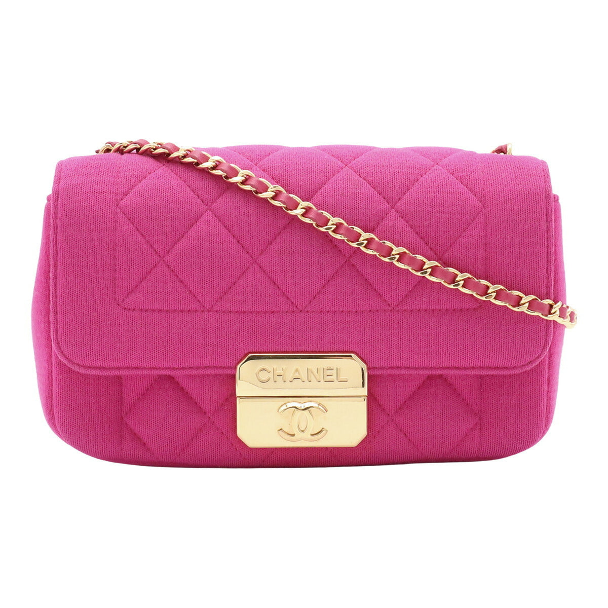 Chanel Cotton Pochette Shoulder Bag (Pre-Owned)