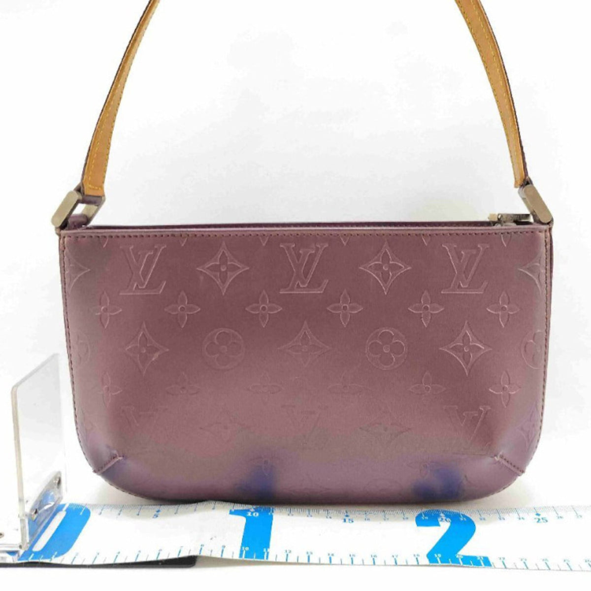 Louis Vuitton Violet Monogram Mat Handbag (Pre-Owned)