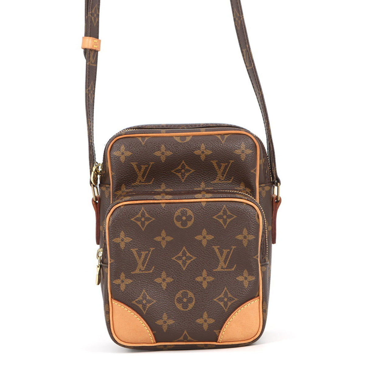 Louis Vuitton Brown Monogram Handbag Shoulder Bag (Pre-Owned)