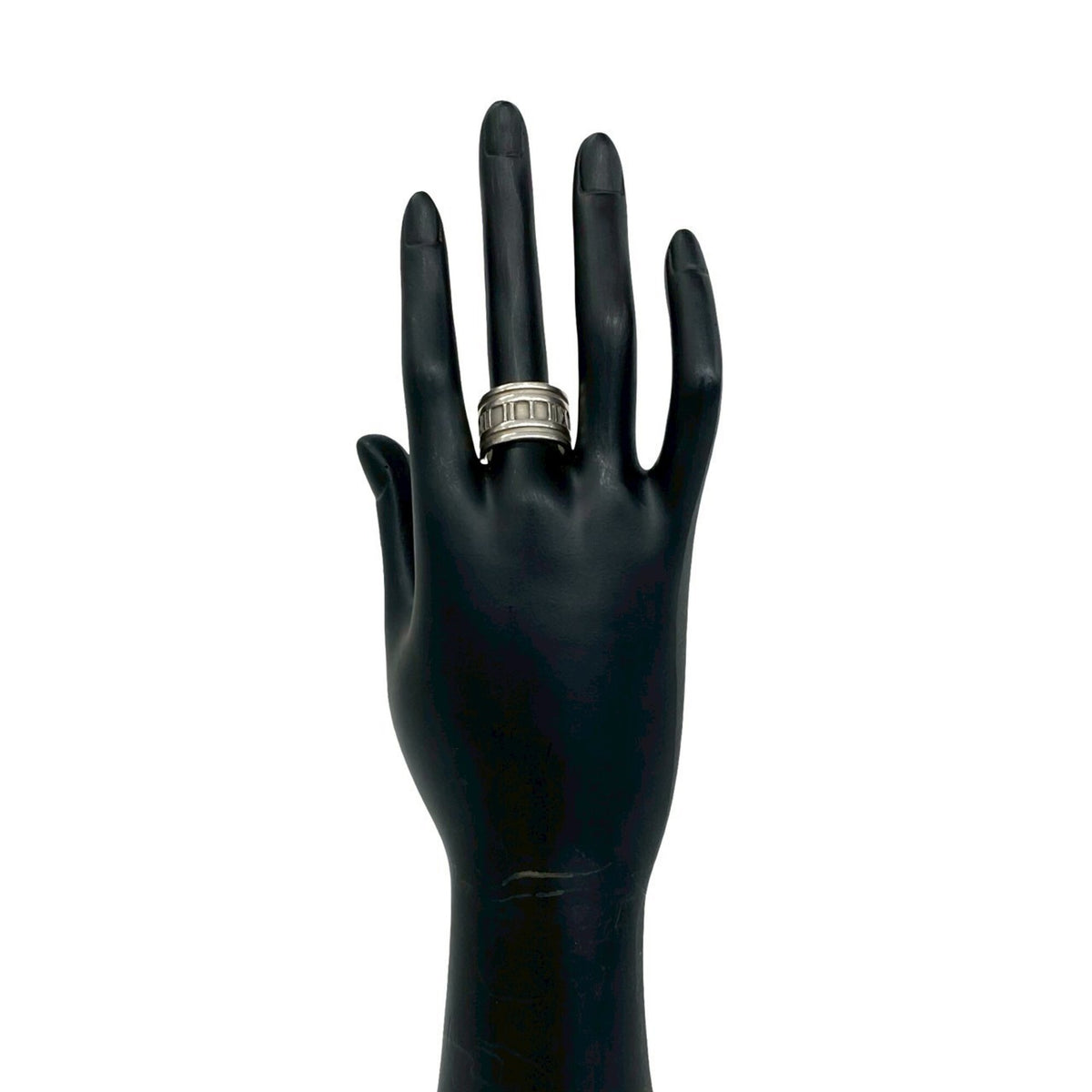 Tiffany Silver Silver 925 Band Ring (Pre-Owned)